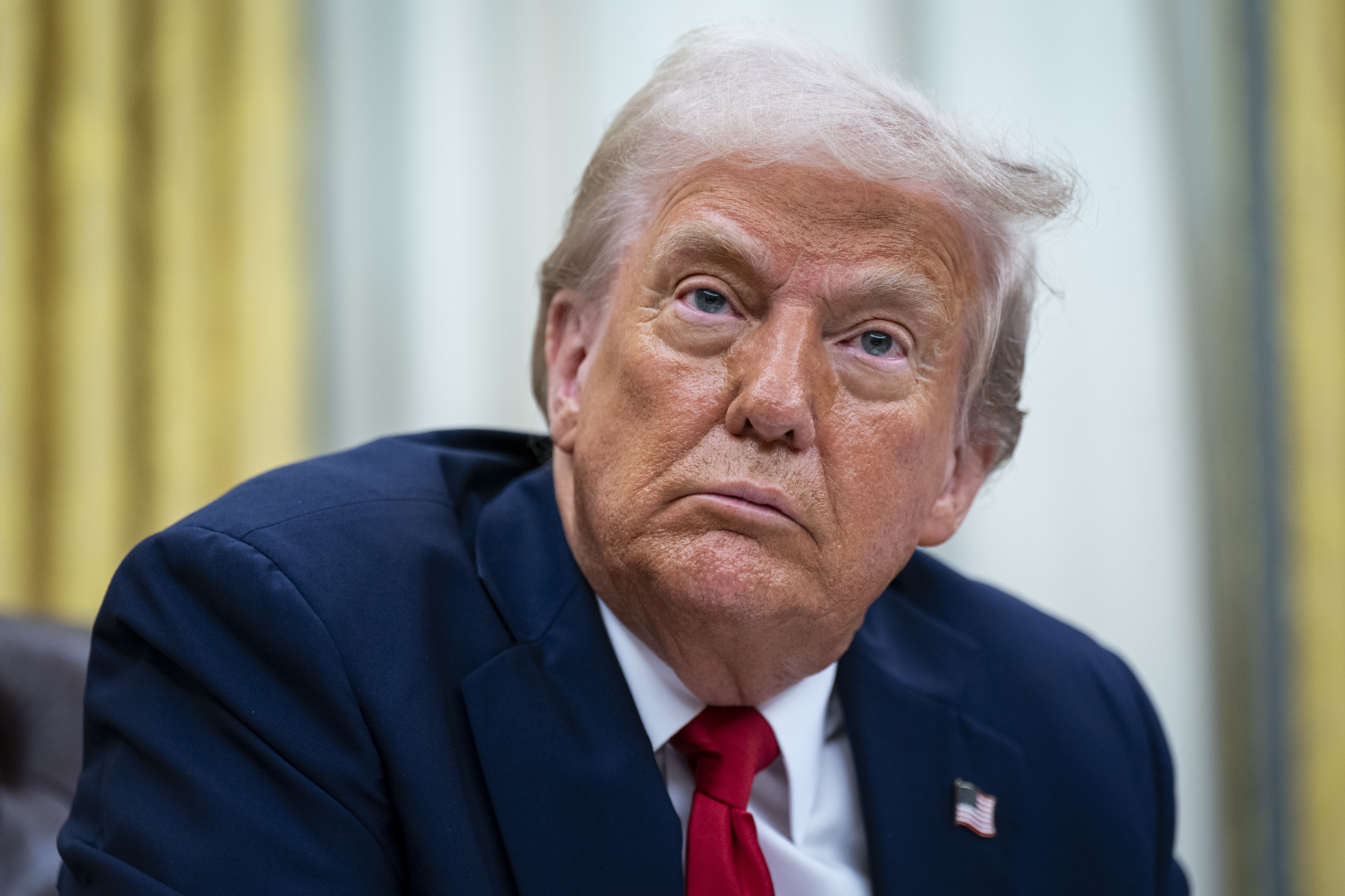 US President Donald Trump signs executive order