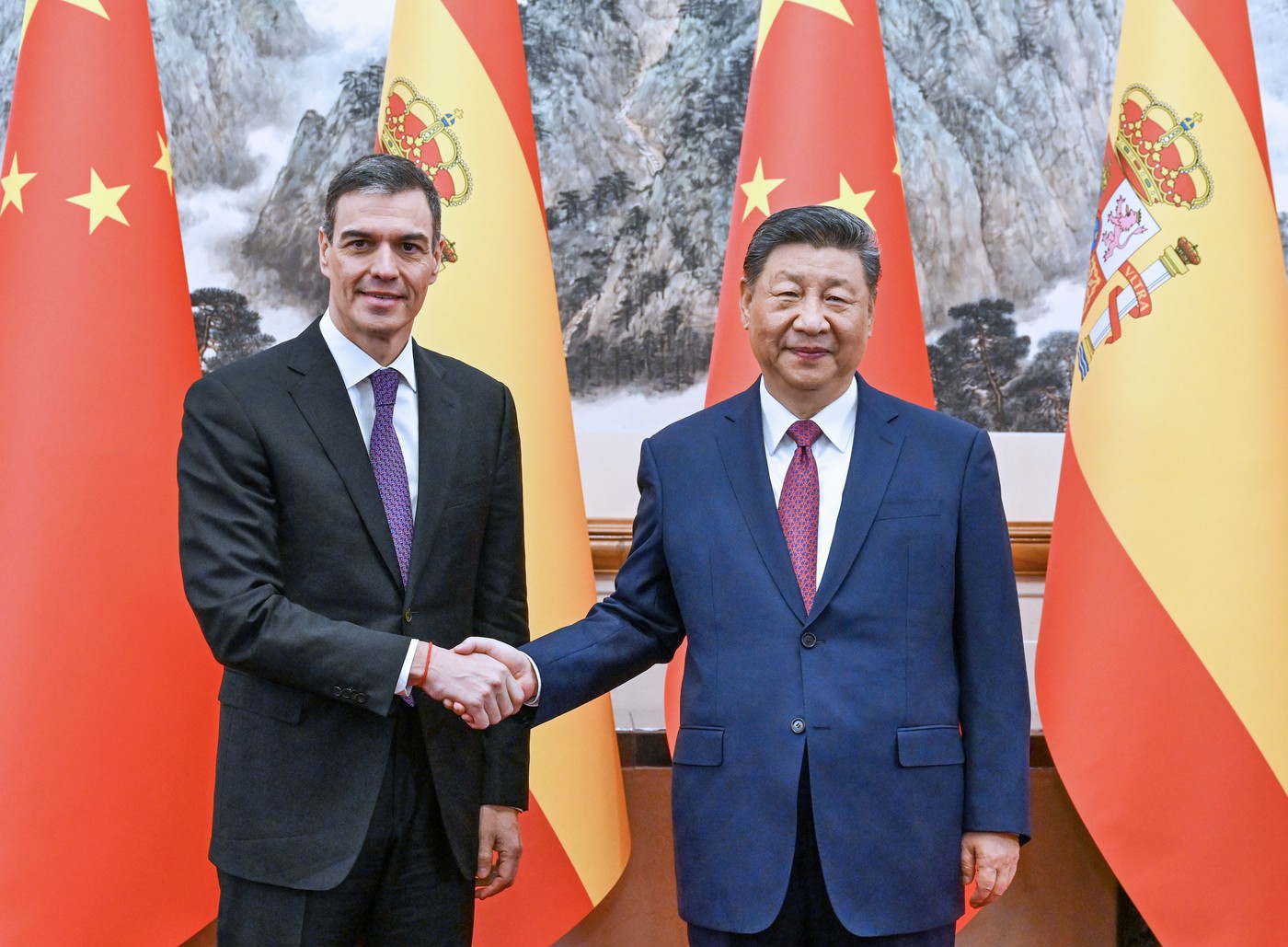 CHINA BEIJING XI JINPING SPAIN PM MEETING (CN)