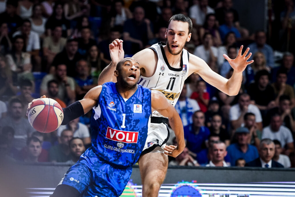 Partizan, Budućnost, košarka, Aba Liga Foto: ABA League j.t.d./Dragana Stjepanović