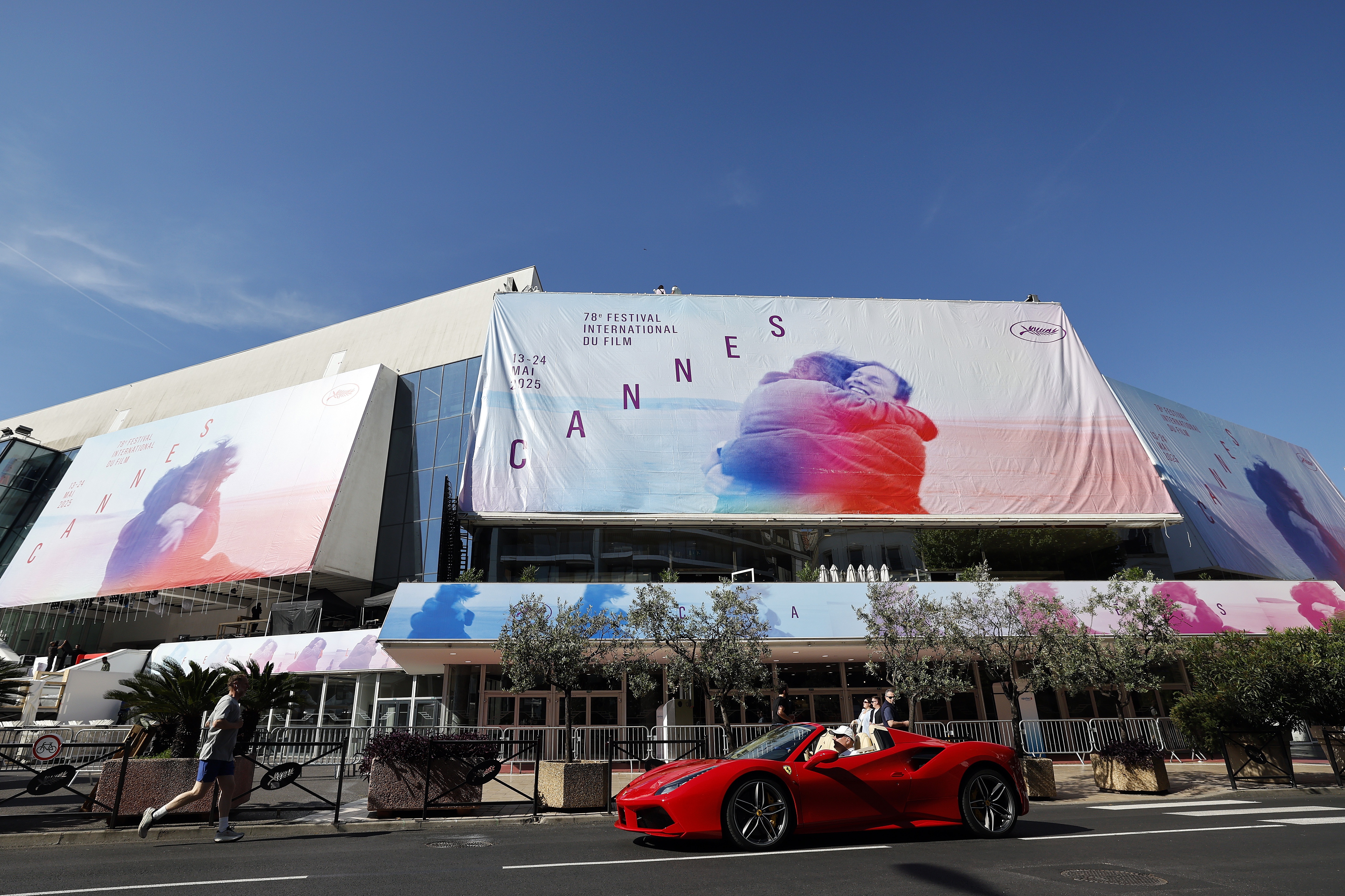 Preparations for the 78th Cannes Film Festival