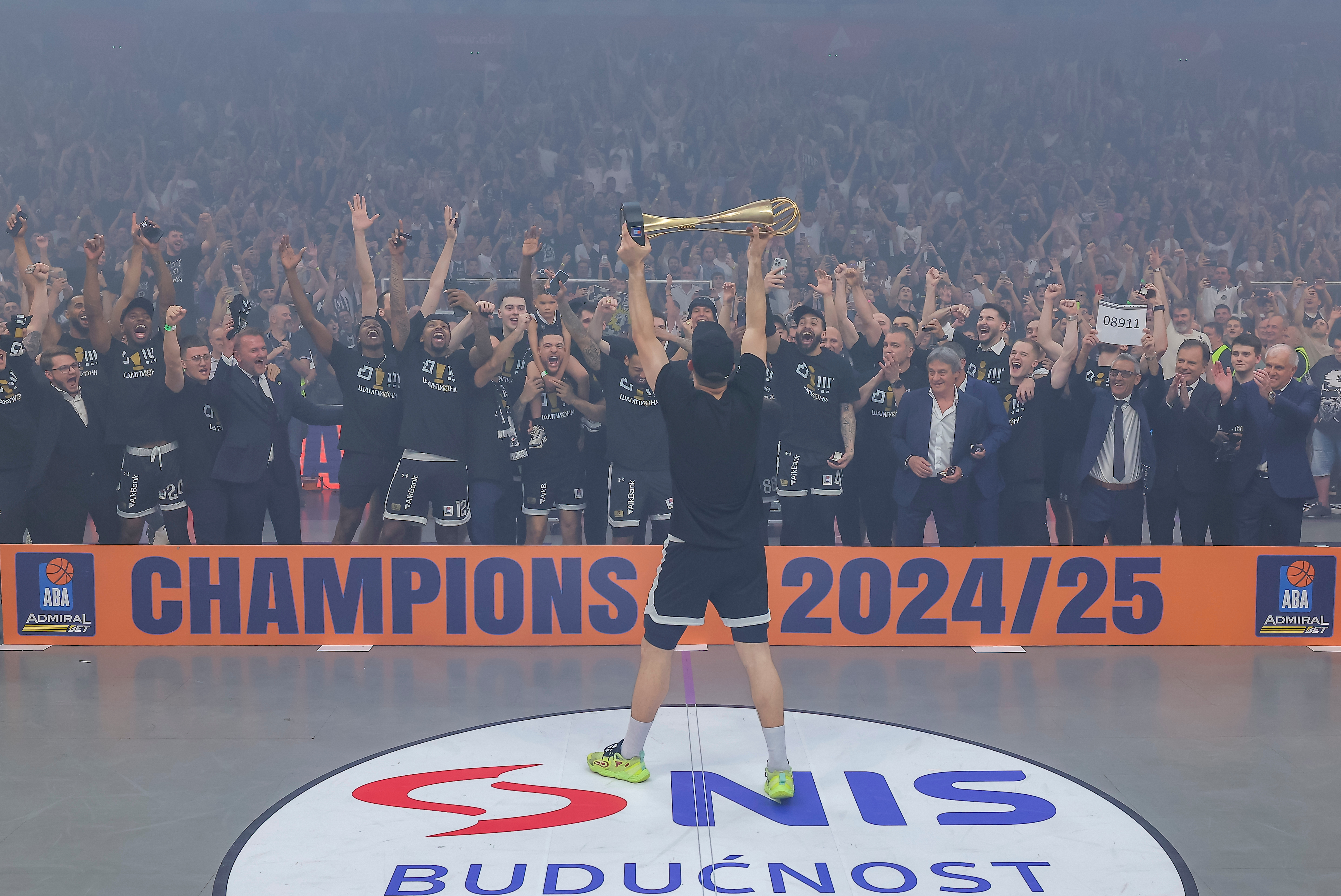 Partizan v Buducnost, ABA liga, Play-off, 4. game, season 2024/2025