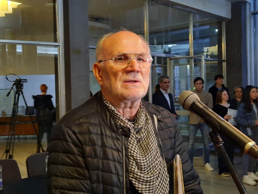 Milovan Zdravković. Užice, Festival Joakim Vujić, hol Narodnog pozorišta, izložba portreta Rodonačelnici srpskog teatra, izložba bez postavke Foto: Slavica Panić/Nova.rs