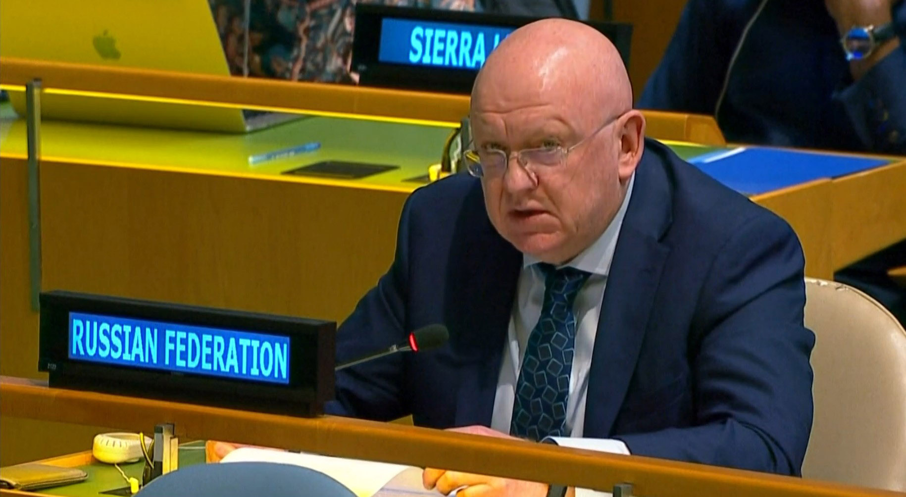 Ujedinjene nacije generalna skupstina, srebrenica rezolucija, Rusija