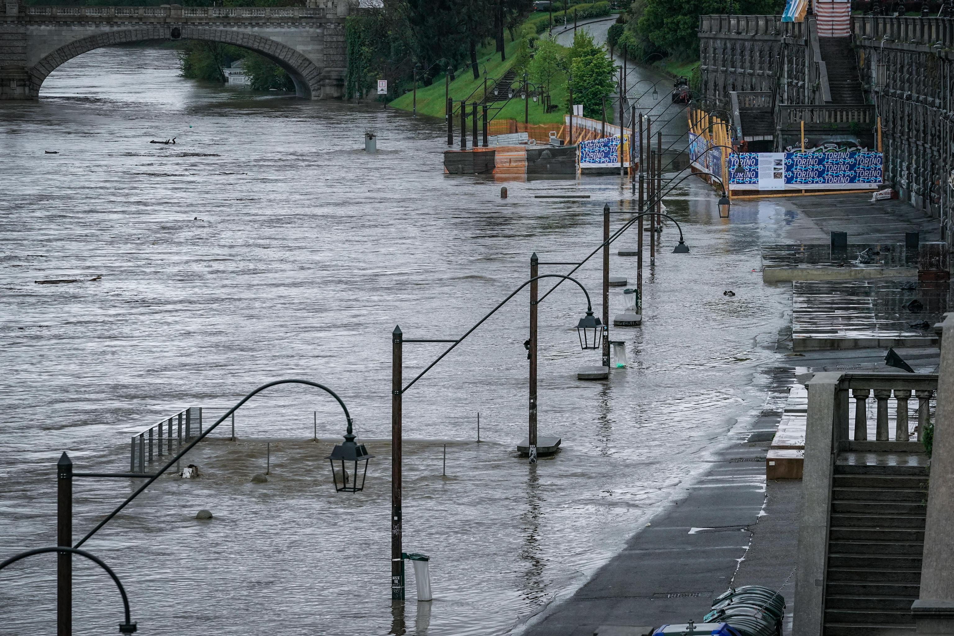 Red alert for hydrogeological risk in Piedmont