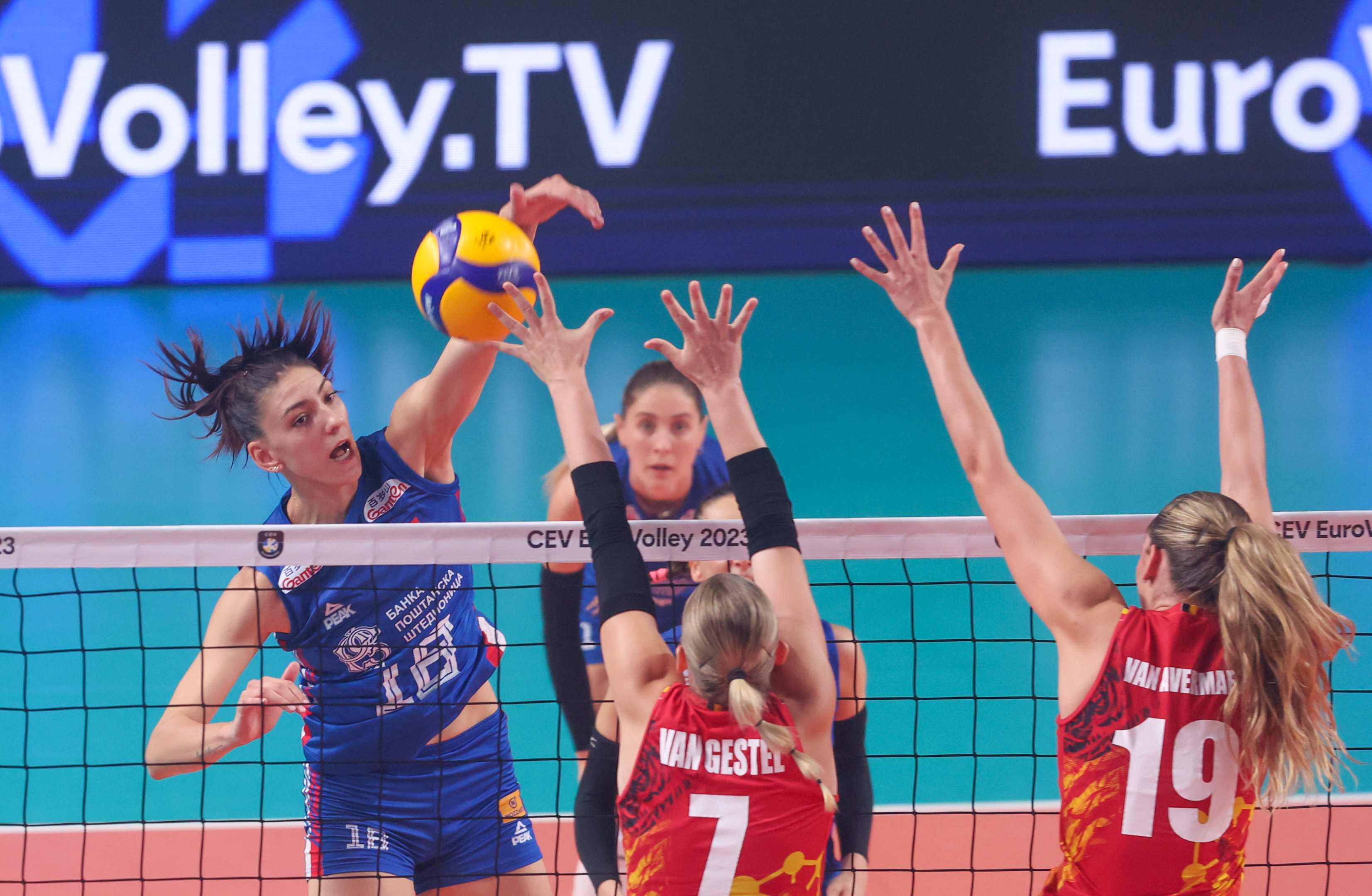 EuroVolley Women 2023 -  Belgium vs Serbia