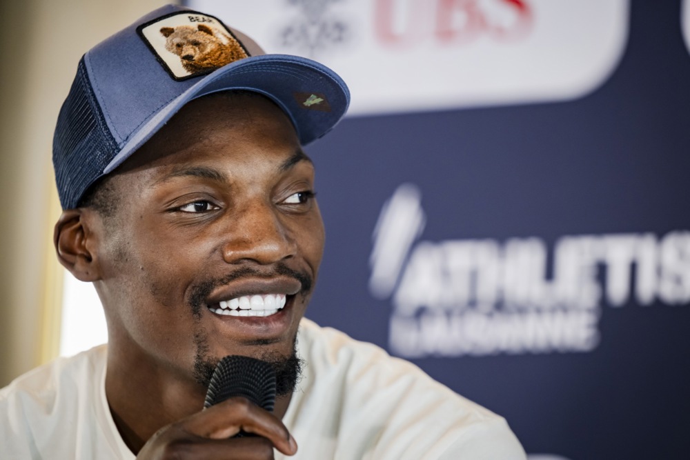 Diamond League athletics meeting Lausanne - Press conference