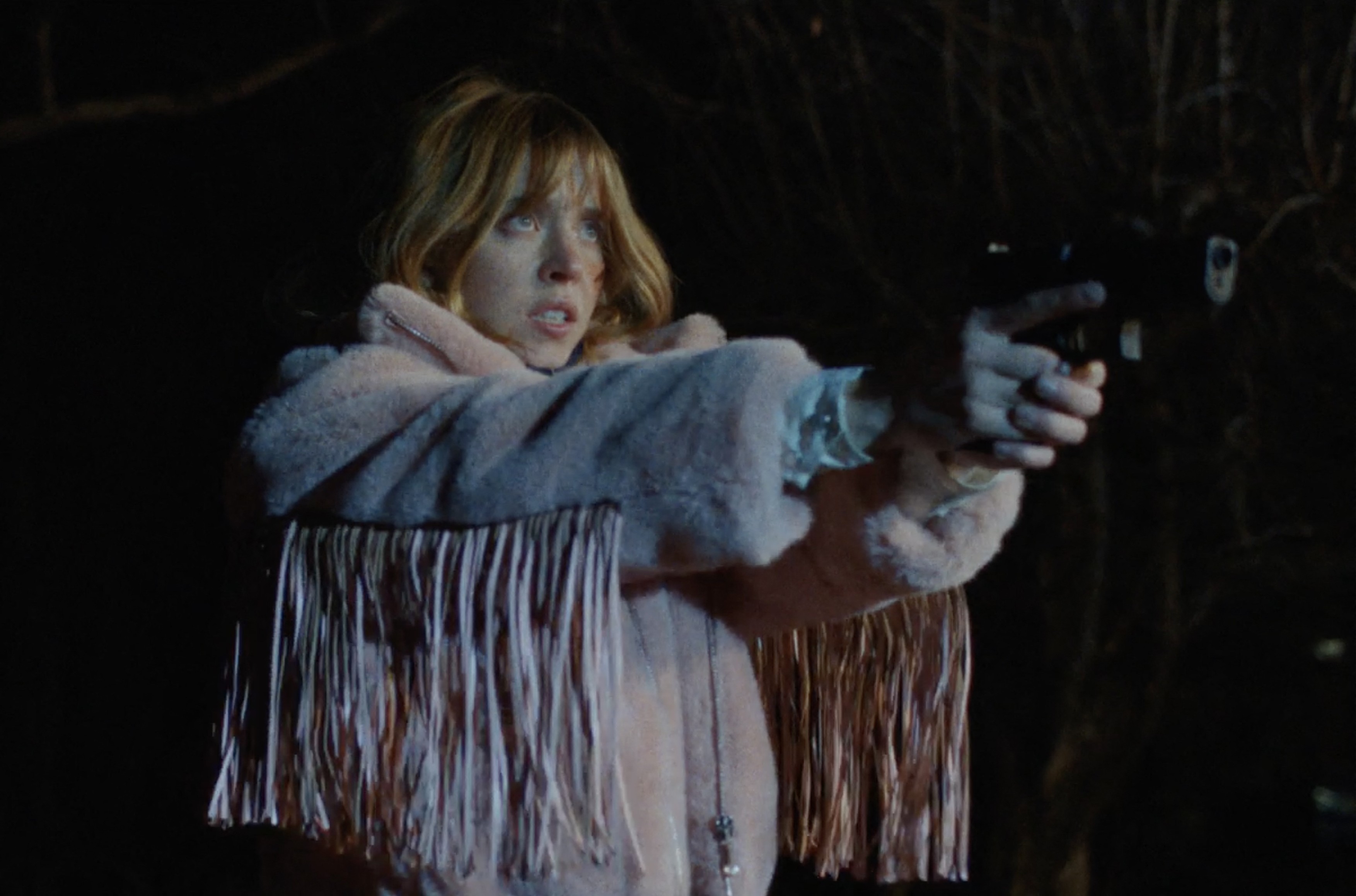 Sydney Sweeney et la chanteuse Halsey dans le film "Americana"