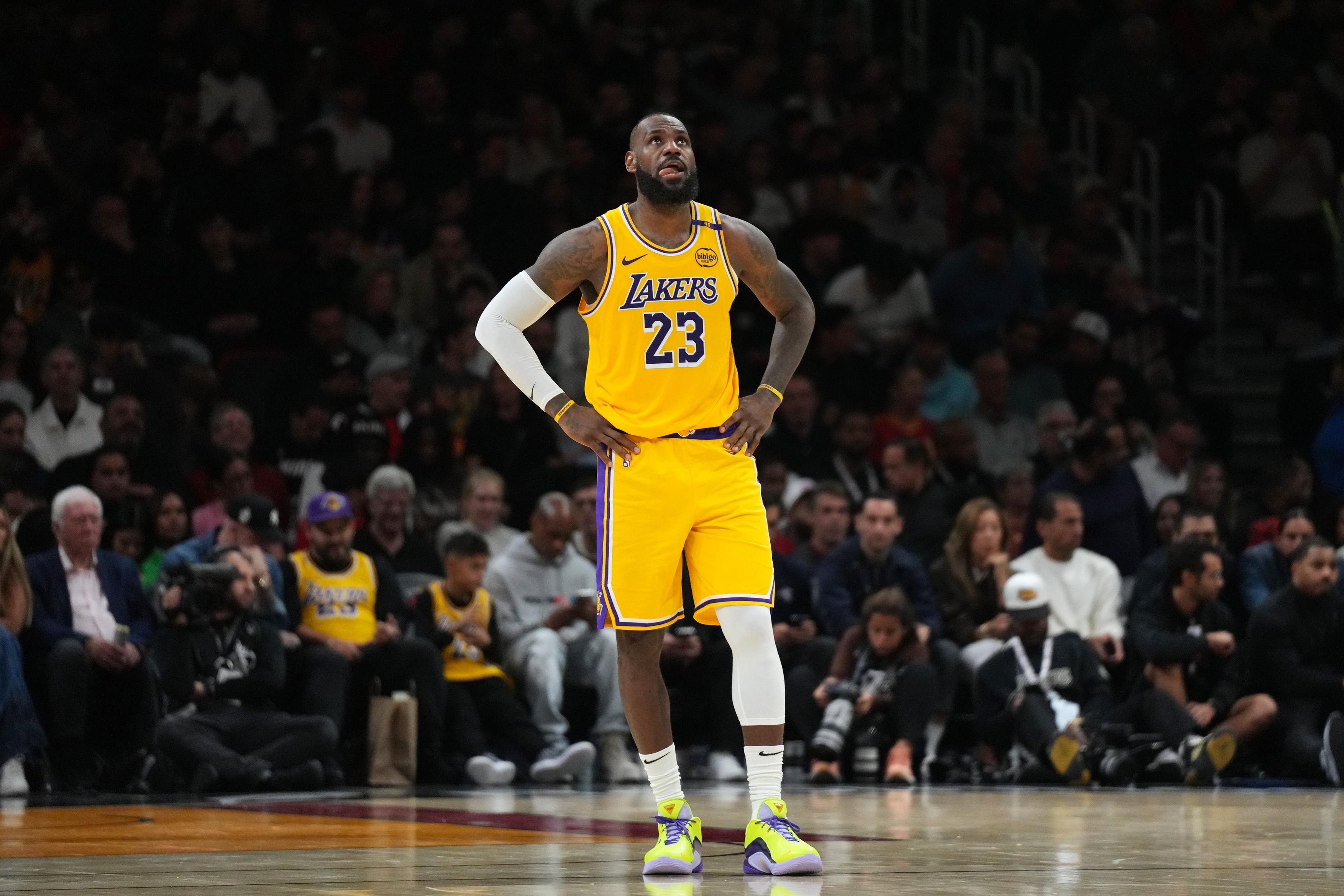 NBA: Los Angeles Lakers at Miami Heat