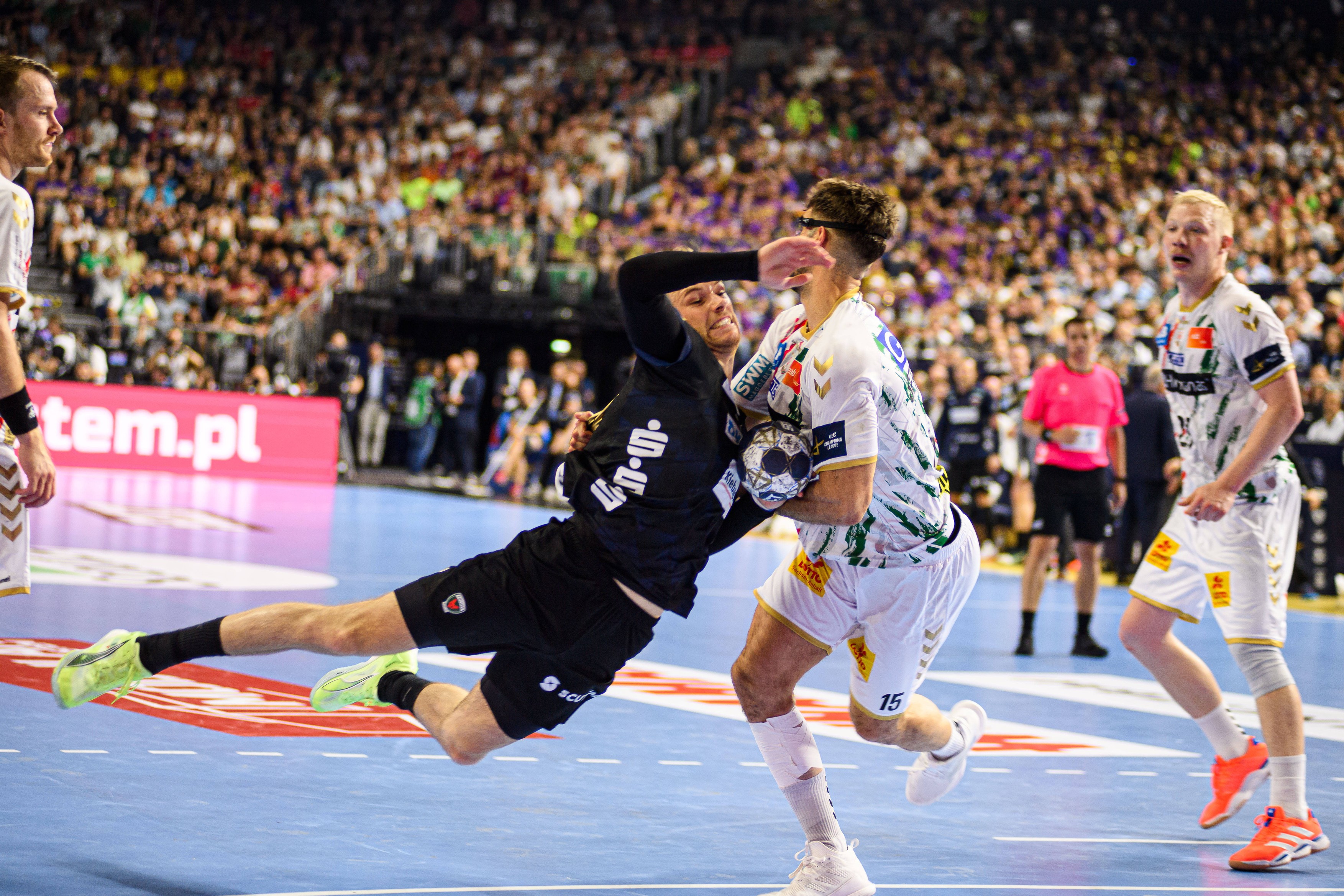 The final match of TruckScout24 EHF FINAL4 Fuchse Berlin vs SC Magdeburg at Lanxess Arena