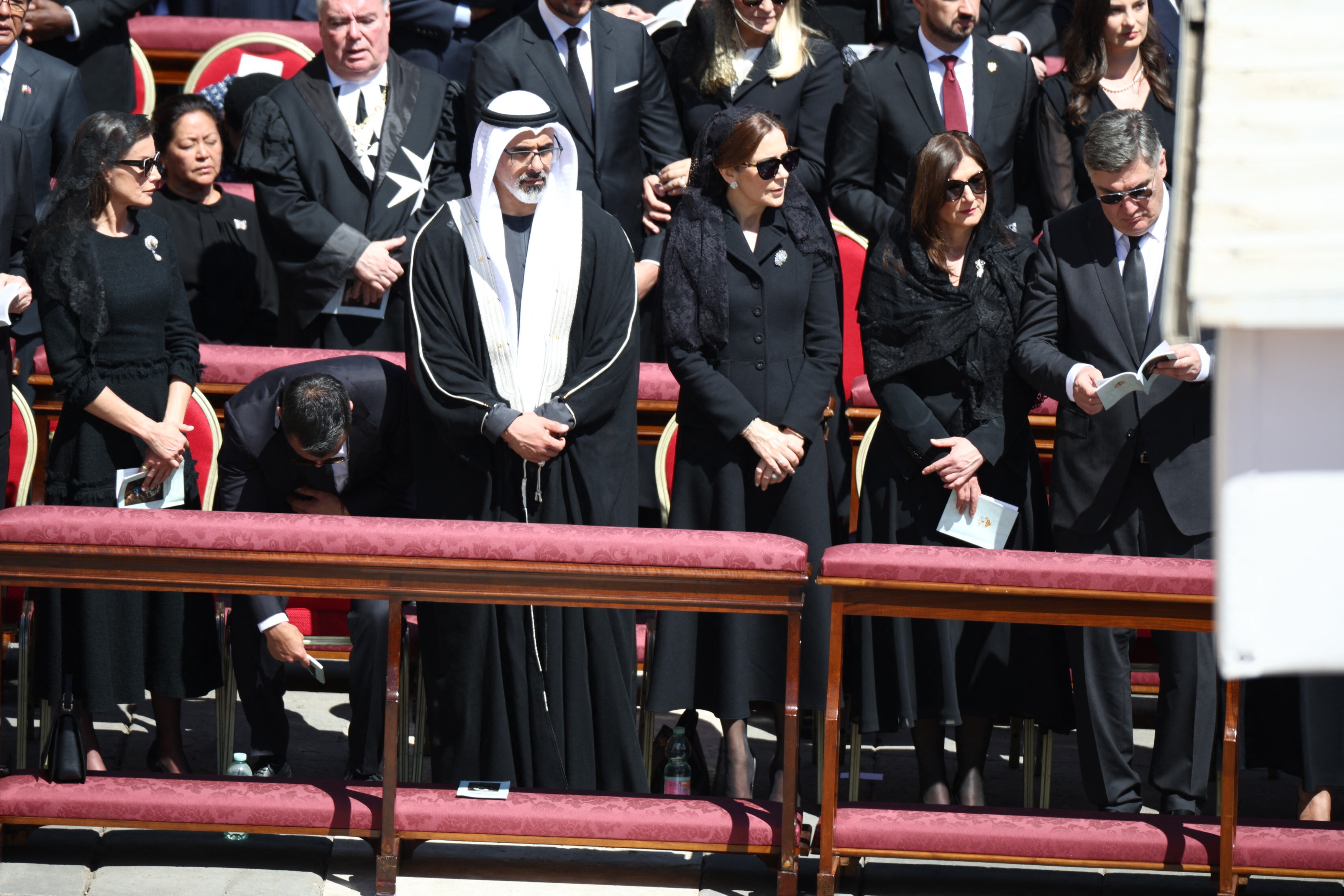 World Leaders and Royal at Funeral Ceremony Of Pope Francis - Vatican
