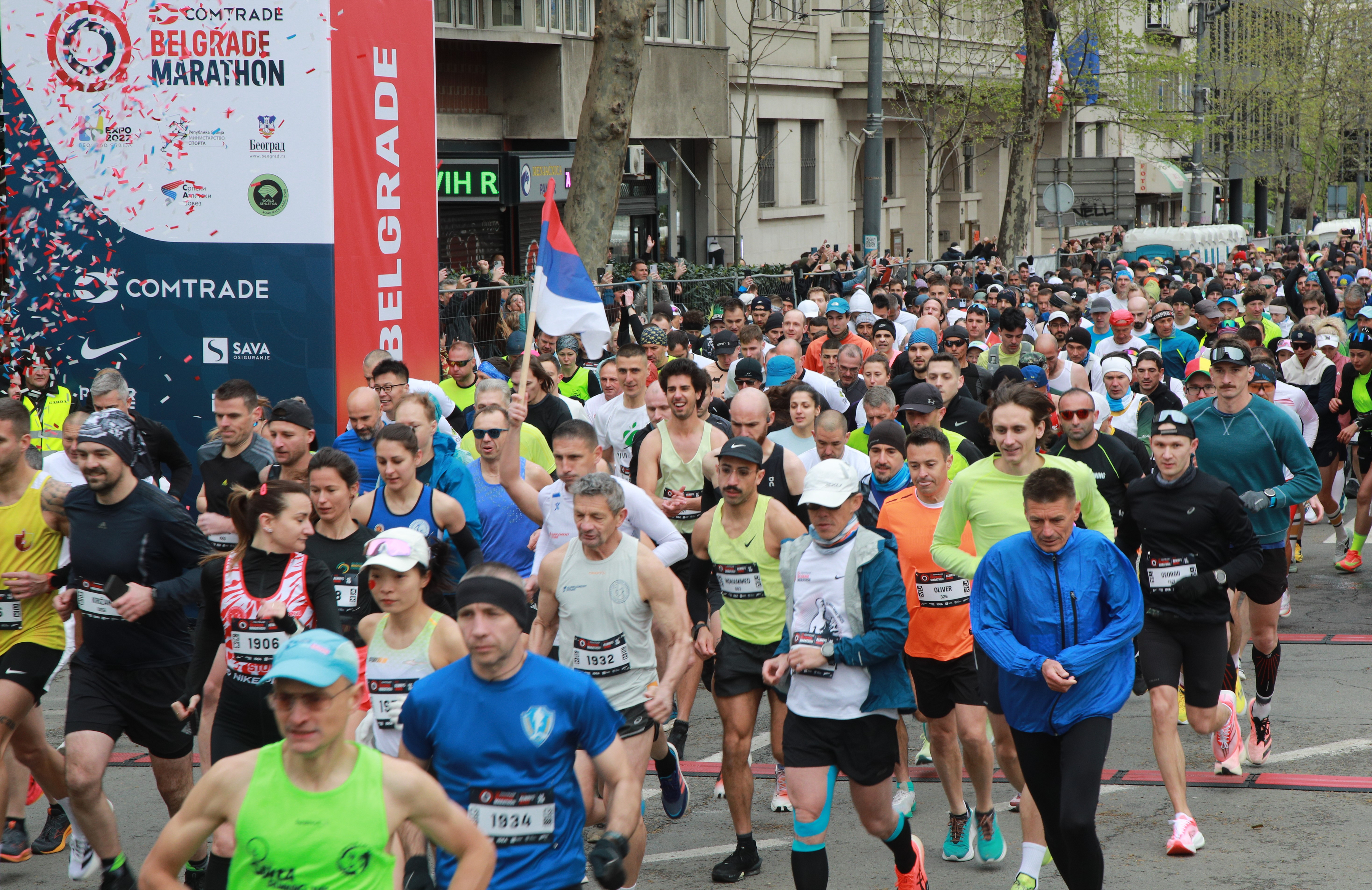 06, April, 2025, Beograd - 38th Belgrade Marathon in Belgrade. . Photo: Milos Tesic/ATAImages
06, april, 2025, Beograd - 38. Beogradski maraton u Beogradu. . Photo: Milos Tesic/ATAImages
