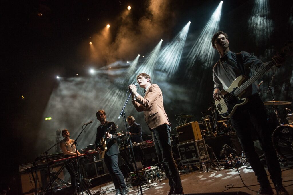 Efterklang perform at the Royal Albert Hall in London on the 28th March 2013,Image: 157240200, License: Rights-managed, Restrictions: WORLD RIGHTS, Model Release: no, Credit line: Retna/Photoshot / Avalon / Profimedia