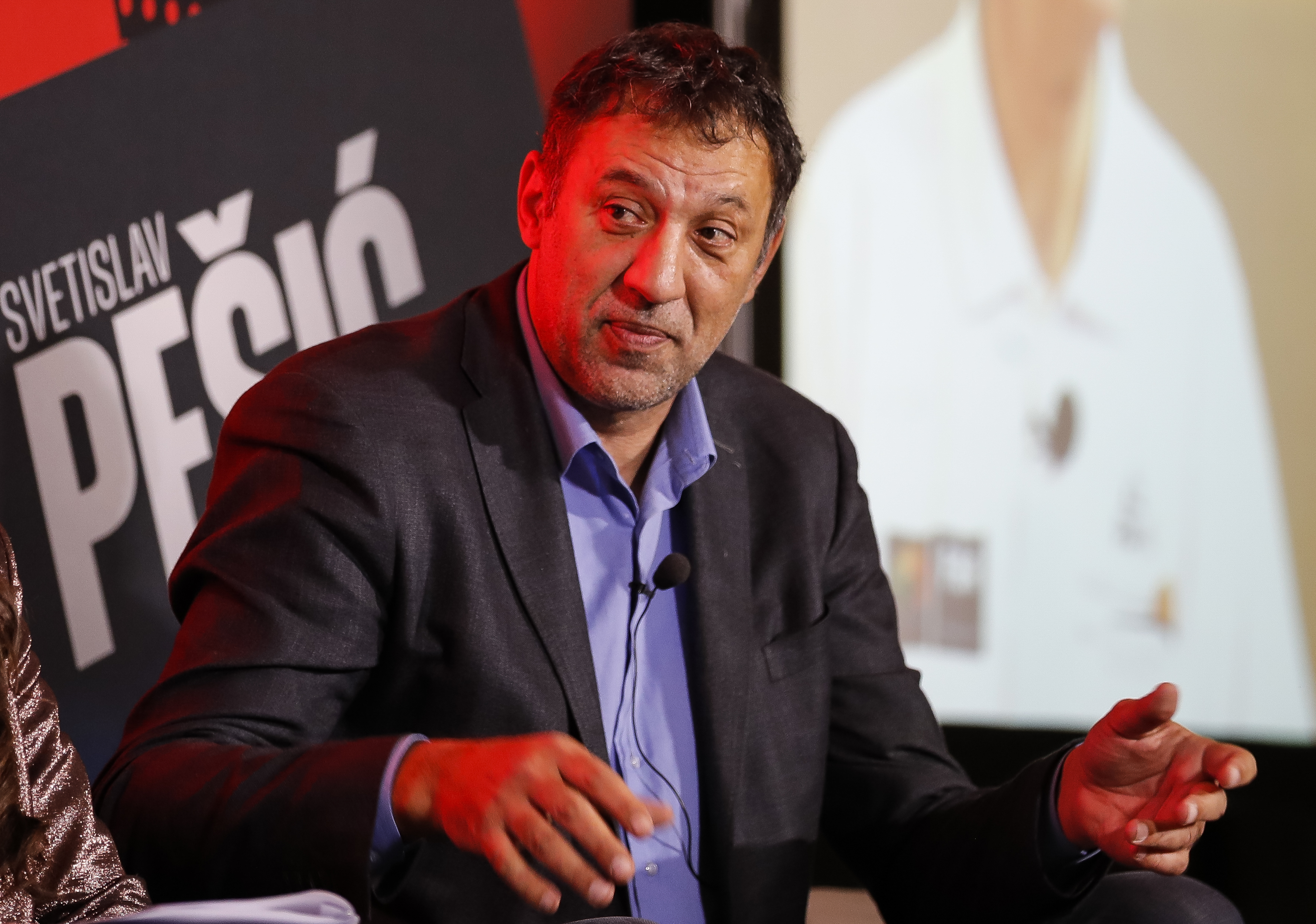 Vlade Divac
Svetislav Pesic-Promocija knjige
Beograd, 12.01.2022.
foto: Srdjan Stevanovic/Starsport.rs ©