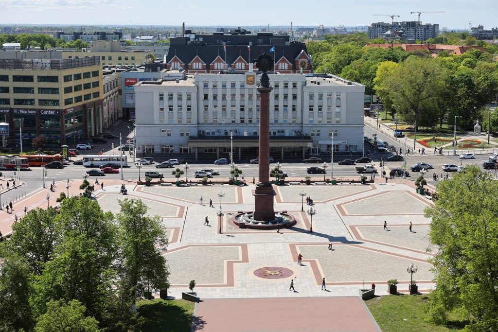 KALININGRAD, RUSSIA - MAY 17, 2022: A panoramic view of Victory Square. Vitaly Nevar/TASS,Image: 692113704, License: Rights-managed, Restrictions: , Model Release: no, Credit line: Vitaly Nevar / TASS / Profimedia