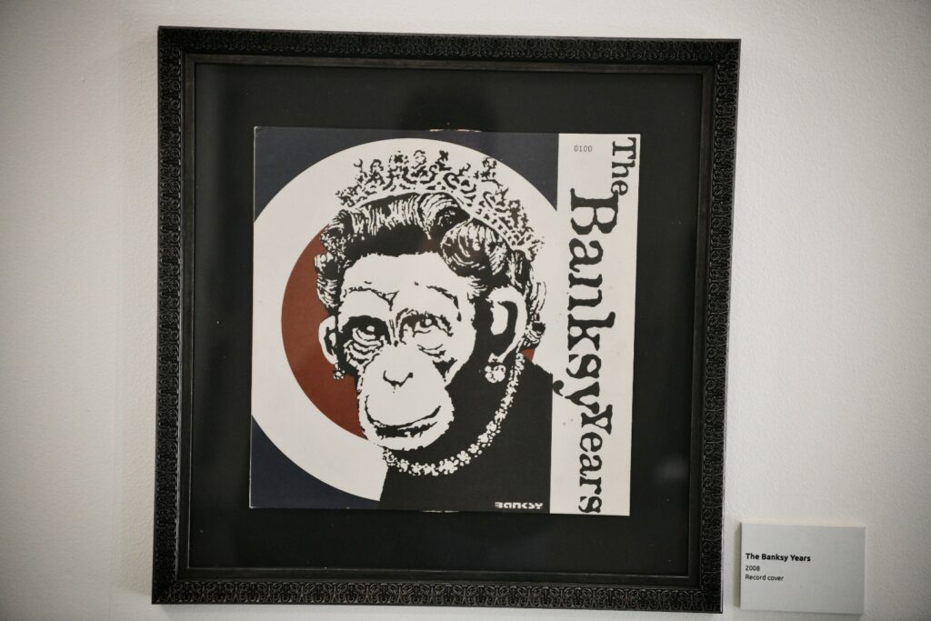 Beograd 09.01.2025  izložba Banksy u Beogradu, Pop up galerija, Dečanska 8,