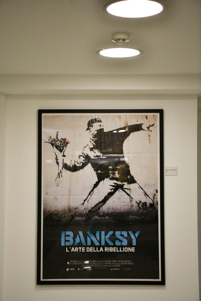 Beograd 09.01.2025  izložba Banksy u Beogradu, Pop up galerija, Dečanska 8,