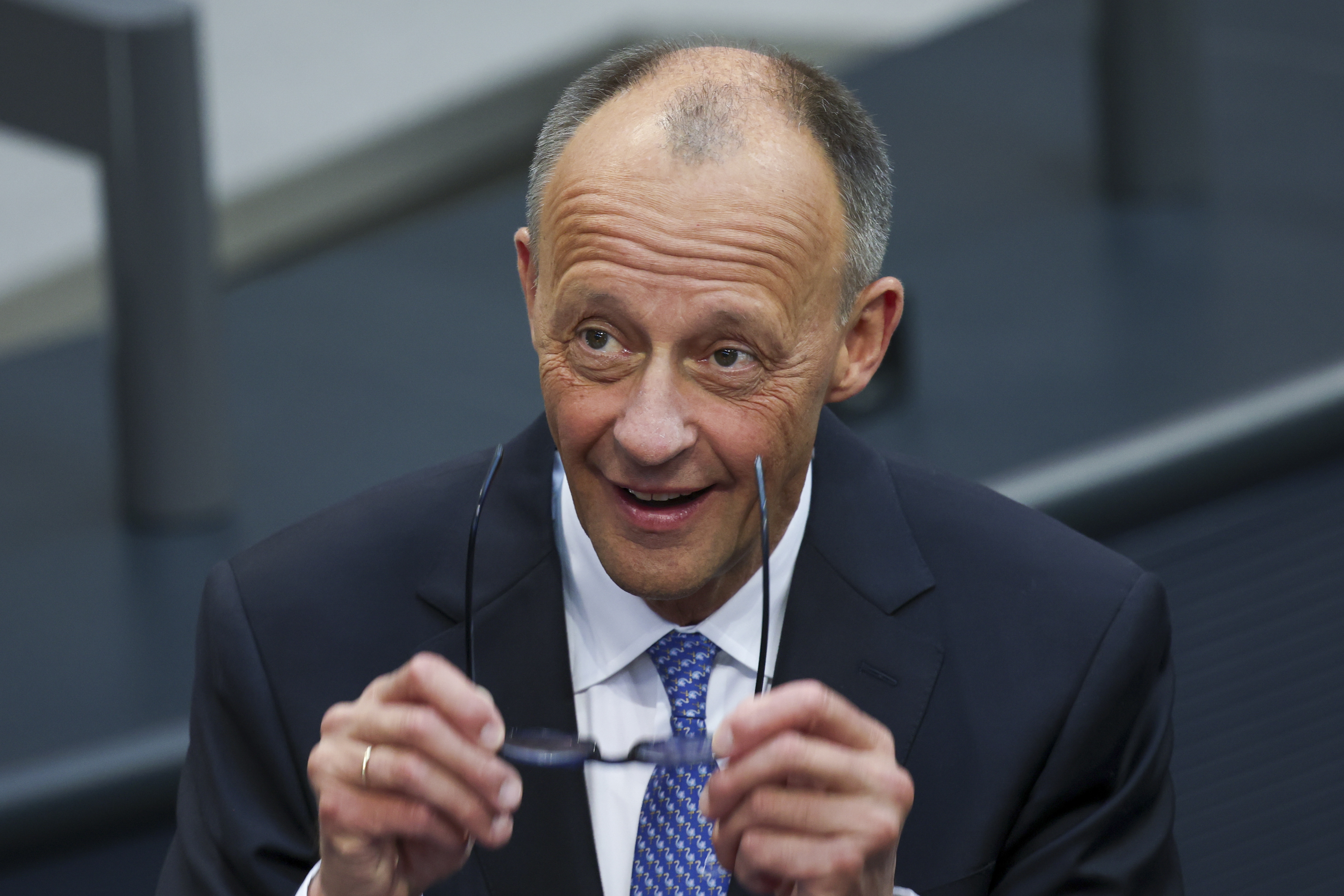 Election of German Chancellor and swearing-in of the cabinet at Bundestag in Berlin