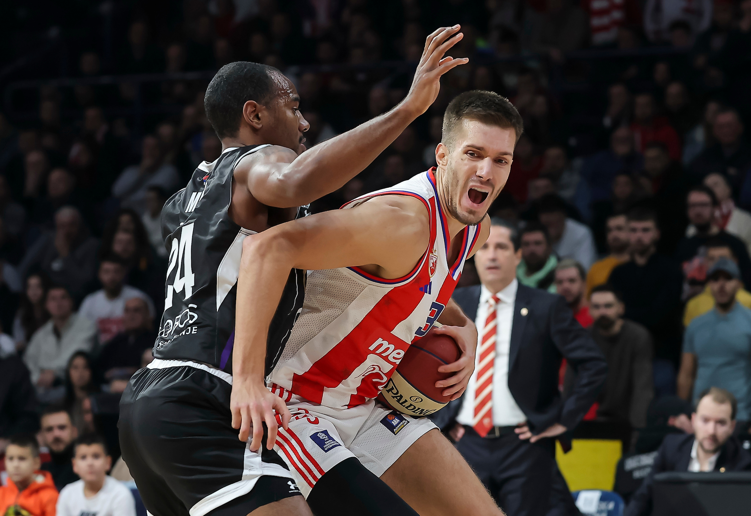 Crvena Zvezda v Partizan, 23.12.2024. ABA League, Season 2024/25