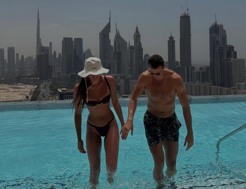 Katarina Lazović i Nemanja Dangubić