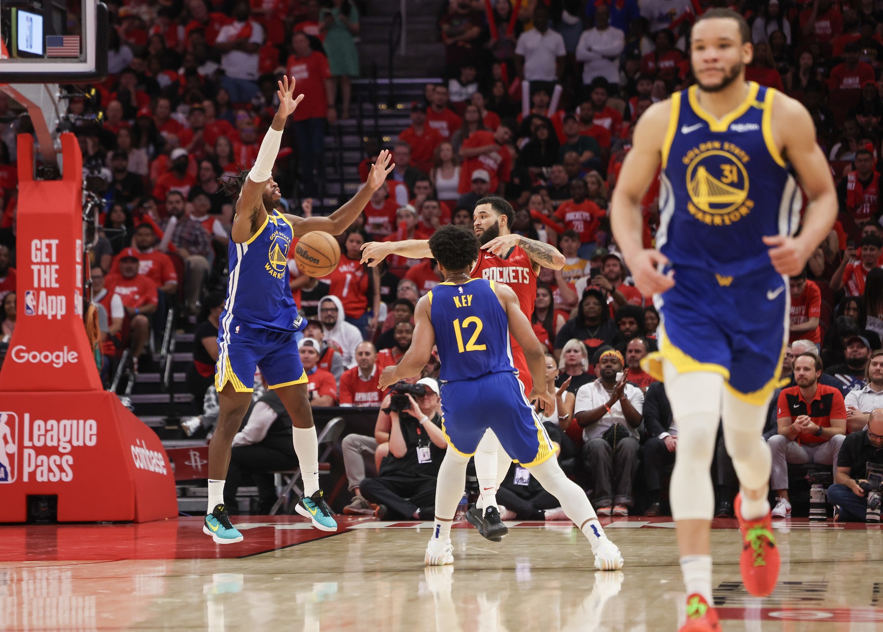NBA: Playoffs-Golden State Warriors at Houston Rockets