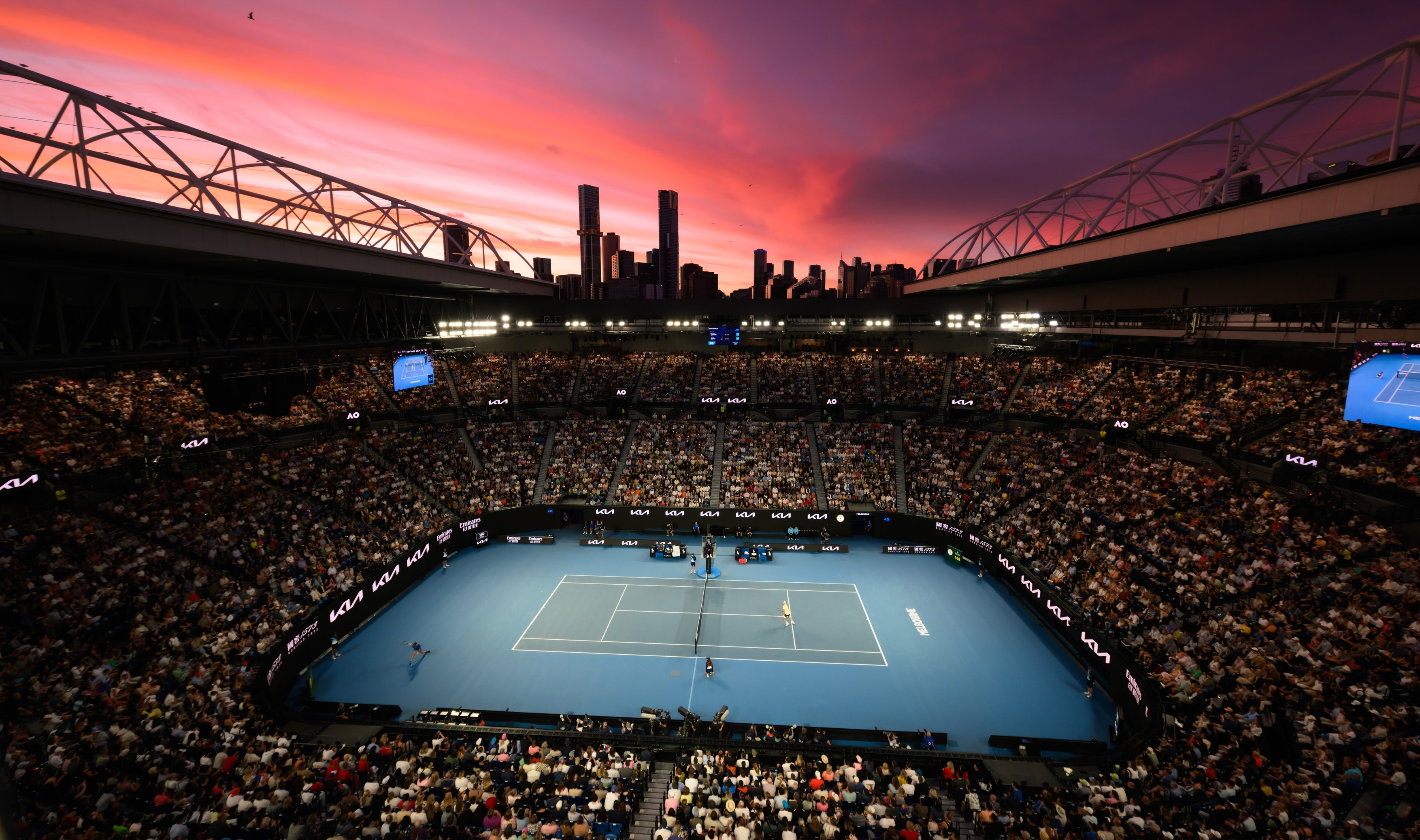 Australian Open, Day One, Tennis, Melbourne Park, Melbourne, Australia - 14 Jan 2024