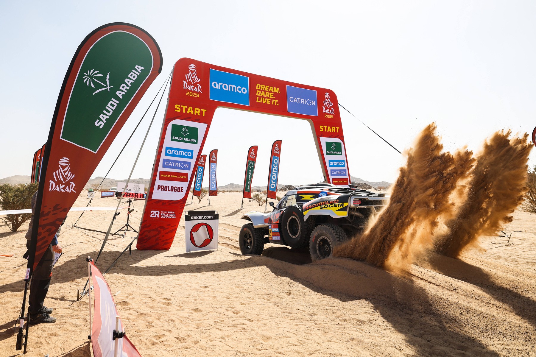 Prologue du Dakar 2025 autour Bisha (Arabie saoudite)