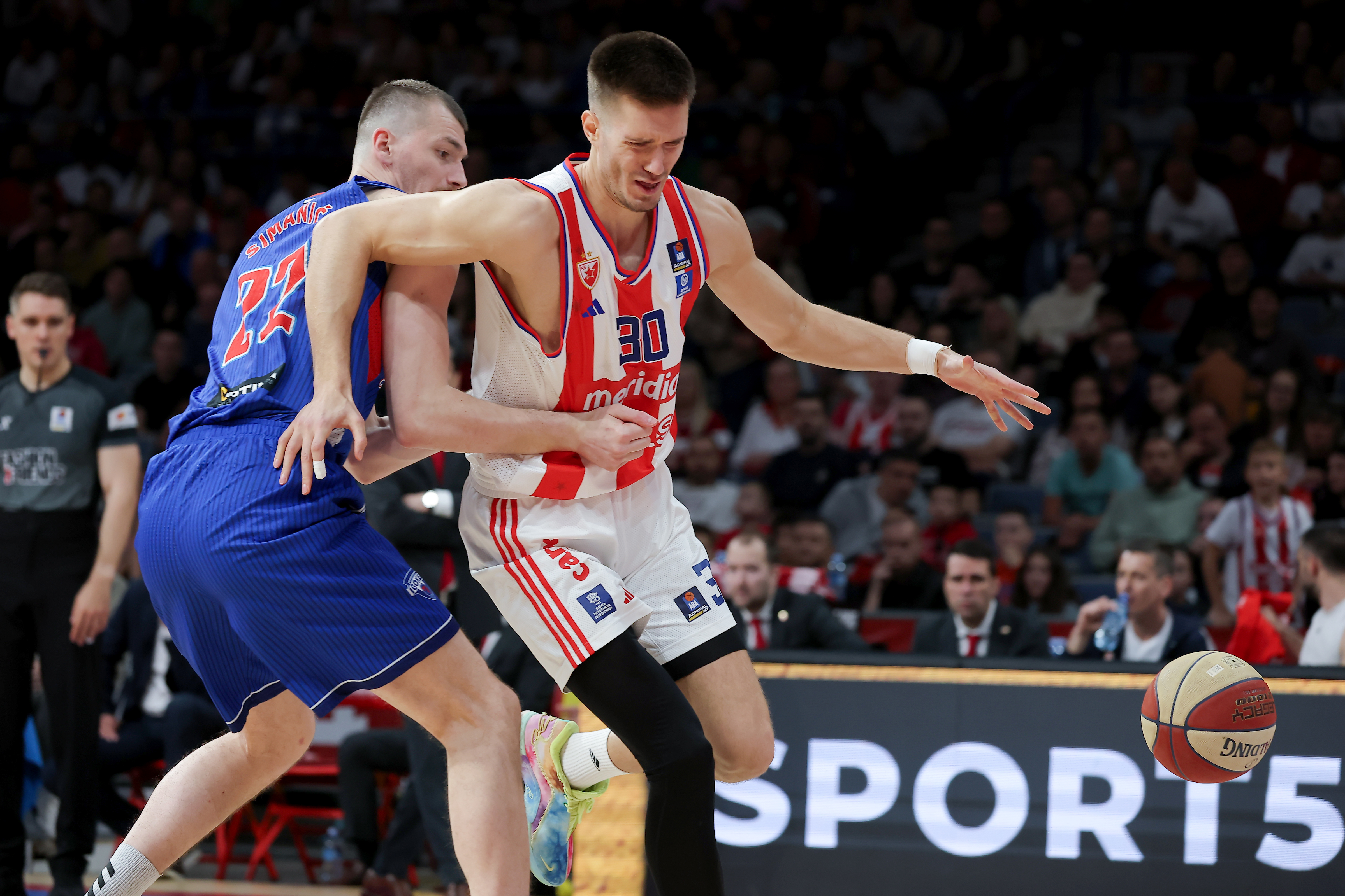 Crvena Zvezda v Igokea, ABA League, play off quarter final, match 1