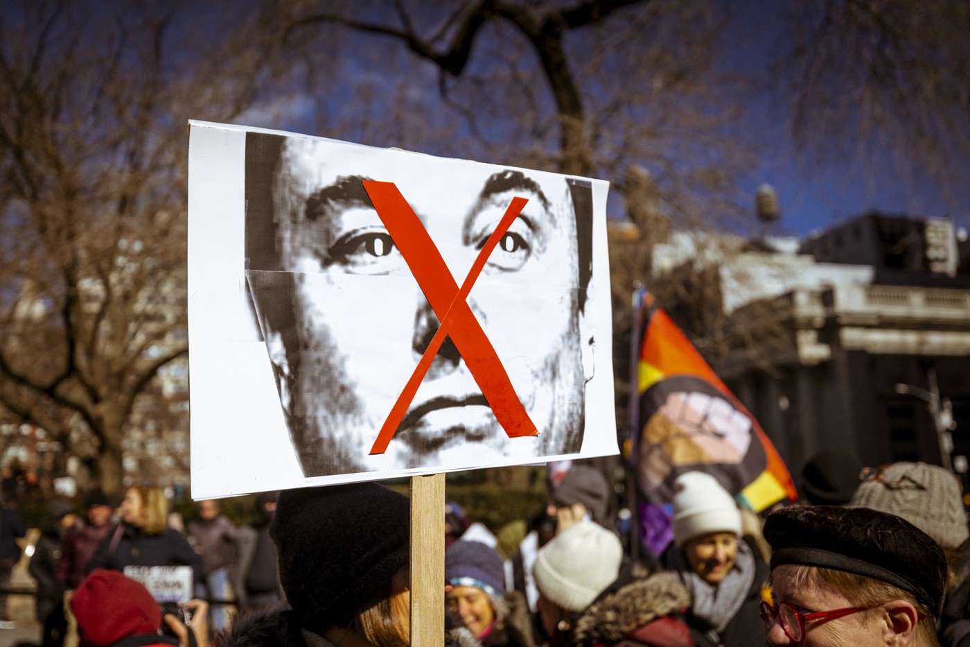 Thousands Protest Trump at ''Not My President's Day'' March in NYC