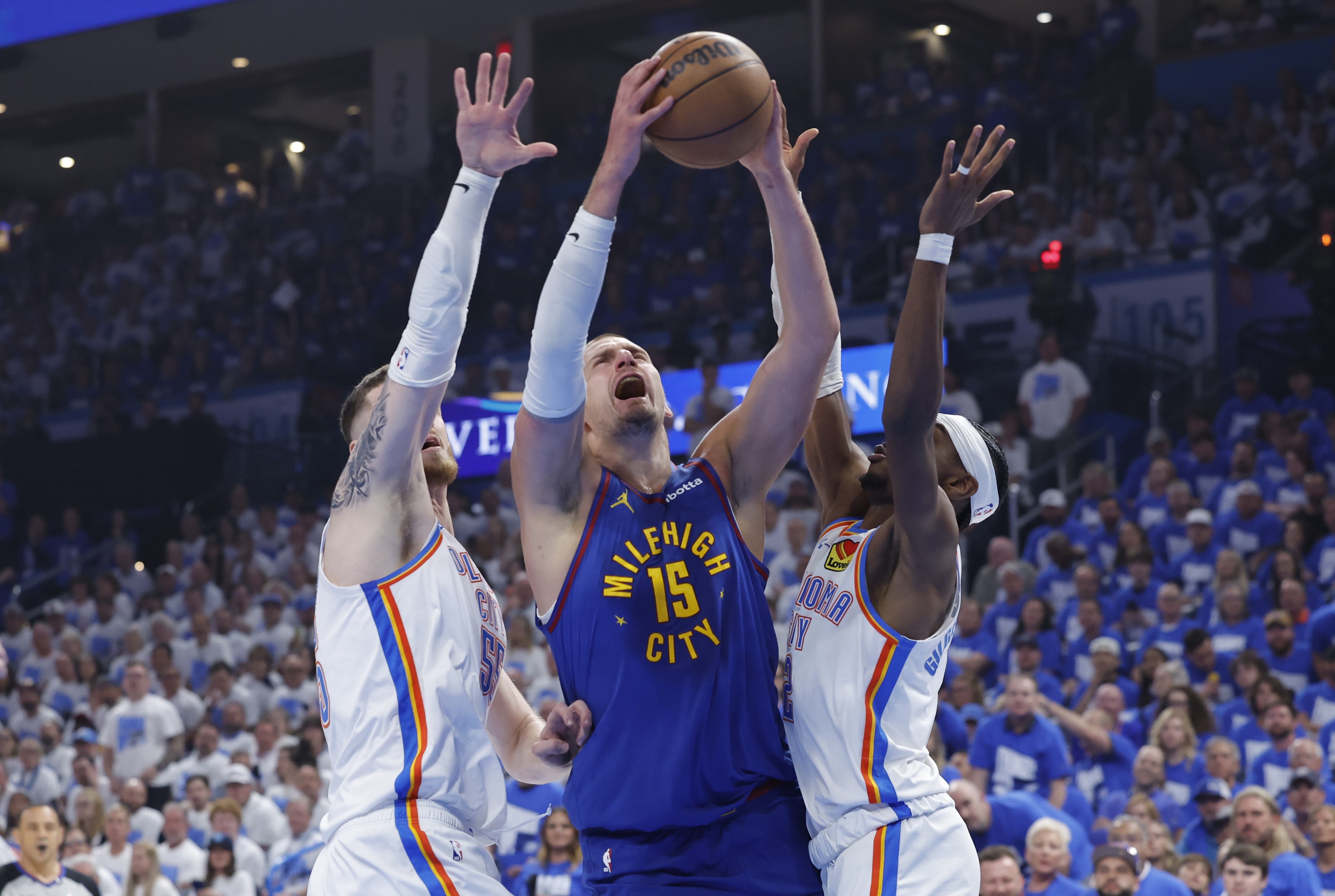 NBA: Playoffs-Denver Nuggets at Oklahoma City Thunder