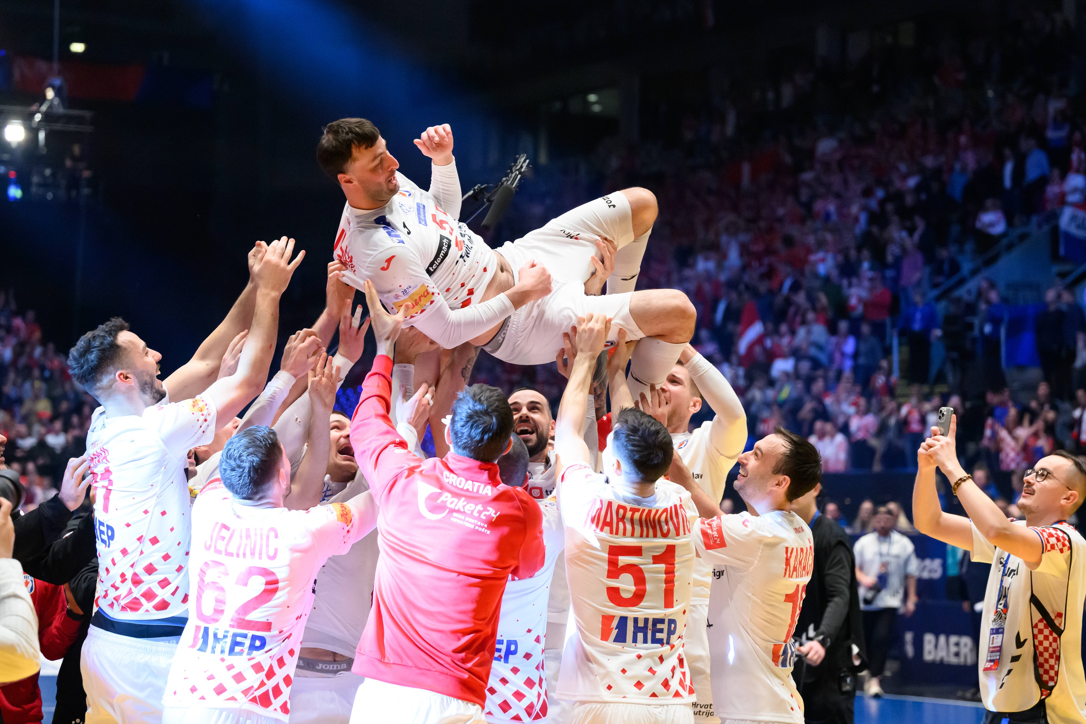 Croatia v Denmark, 2025 IHF Men’s Handball World Cup, Oslo, Norway