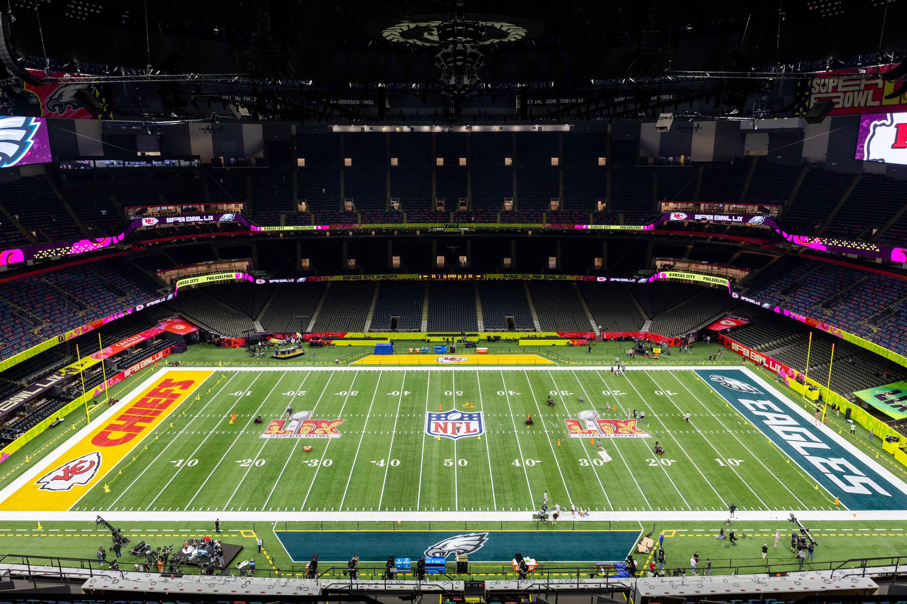 NFL: FEB 08 Super Bowl LIX