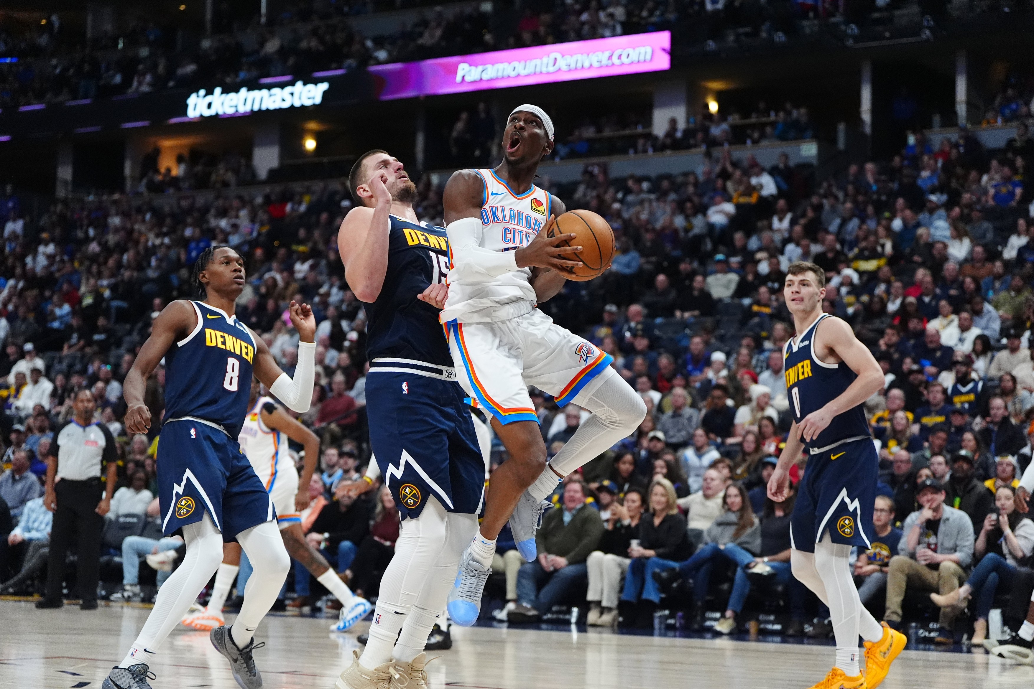 NBA: Oklahoma City Thunder at Denver Nuggets