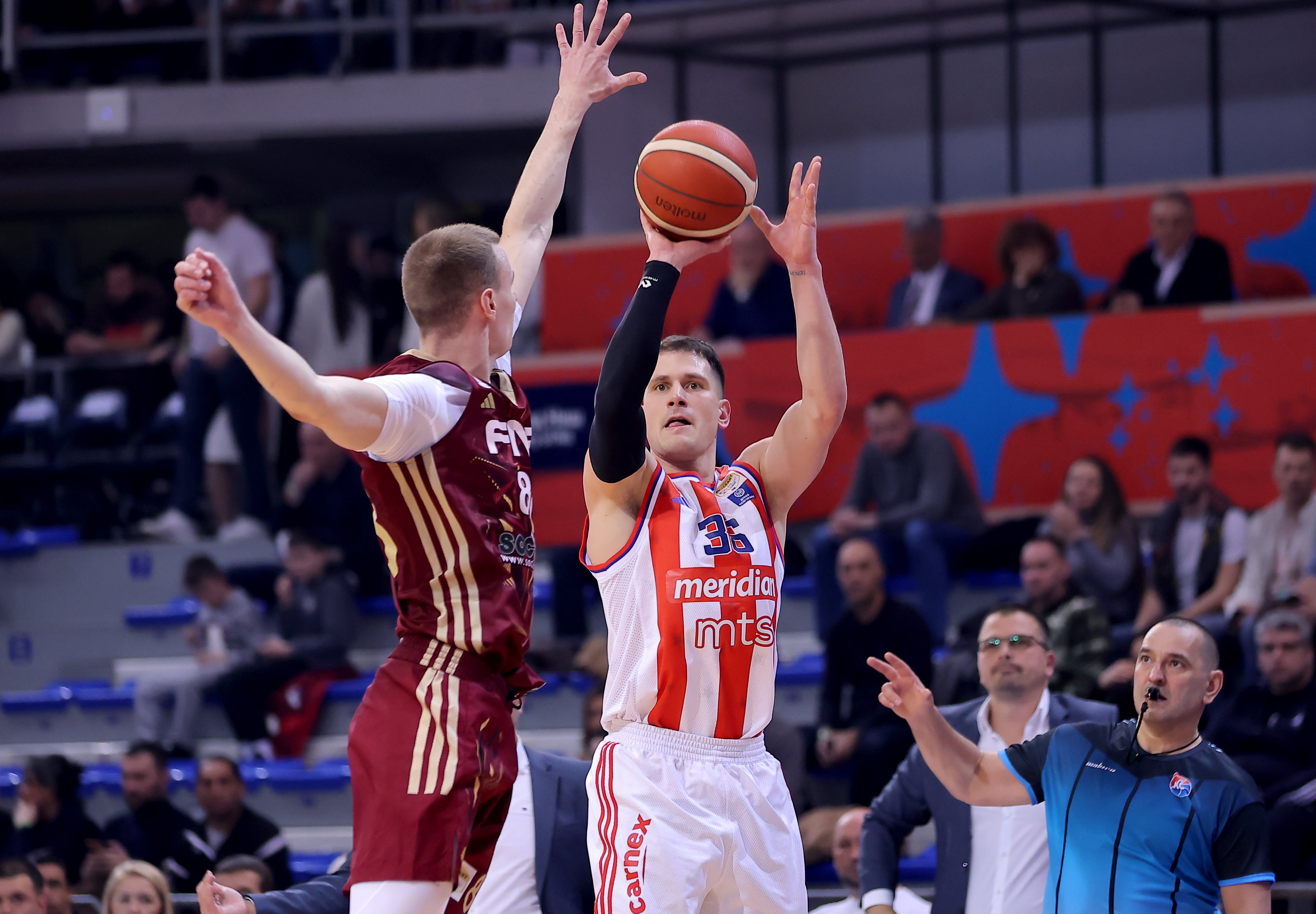 Crvena Zvezda - FMP, Kup Radivoja Koraca, polufinale, sezona 2024/2025
foto: Pedja Milosavljevic / STARSPORT