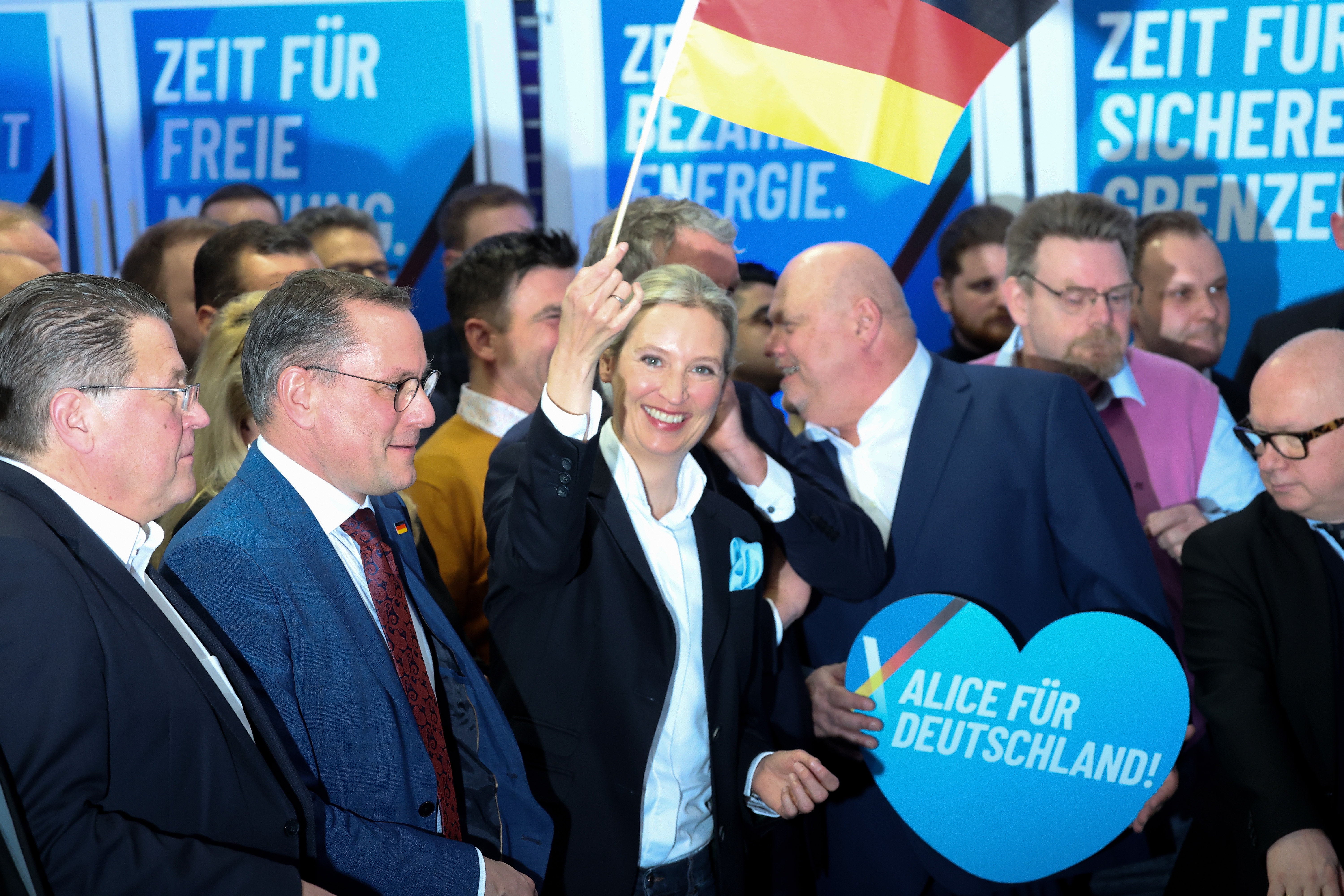 AFD election night event in German general elections