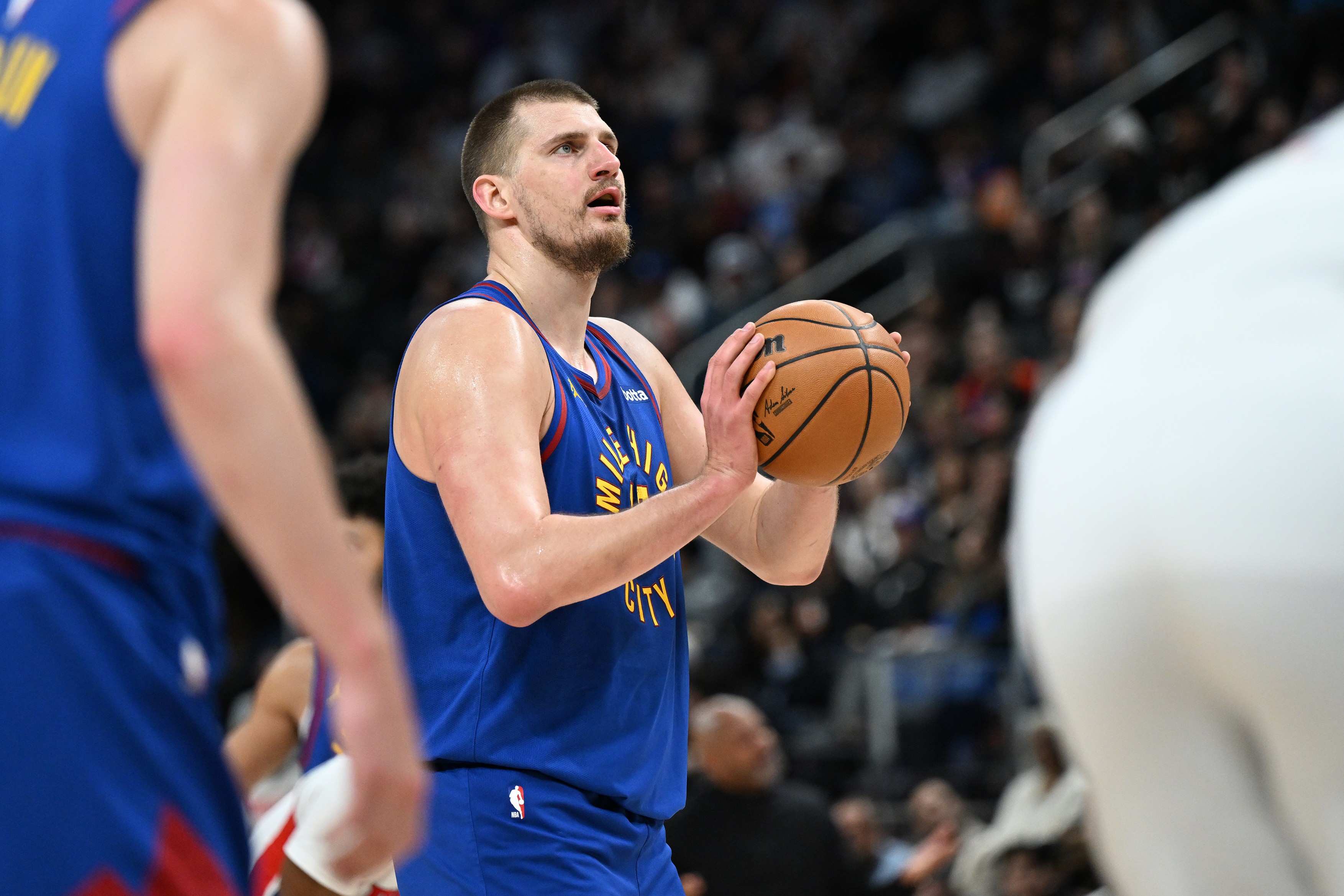 NBA: Denver Nuggets at Detroit Pistons