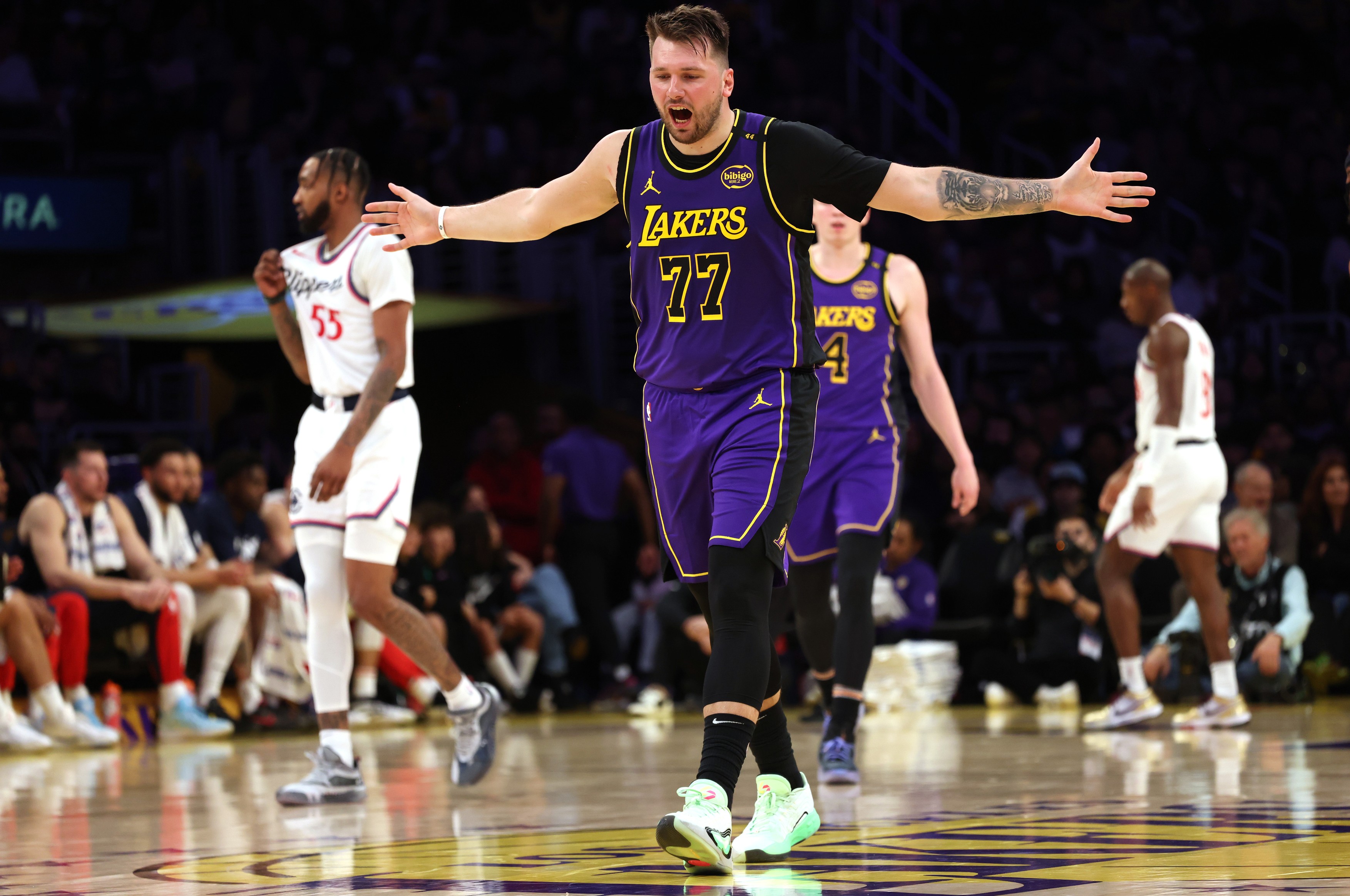 NBA: Los Angeles Clippers at Los Angeles Lakers