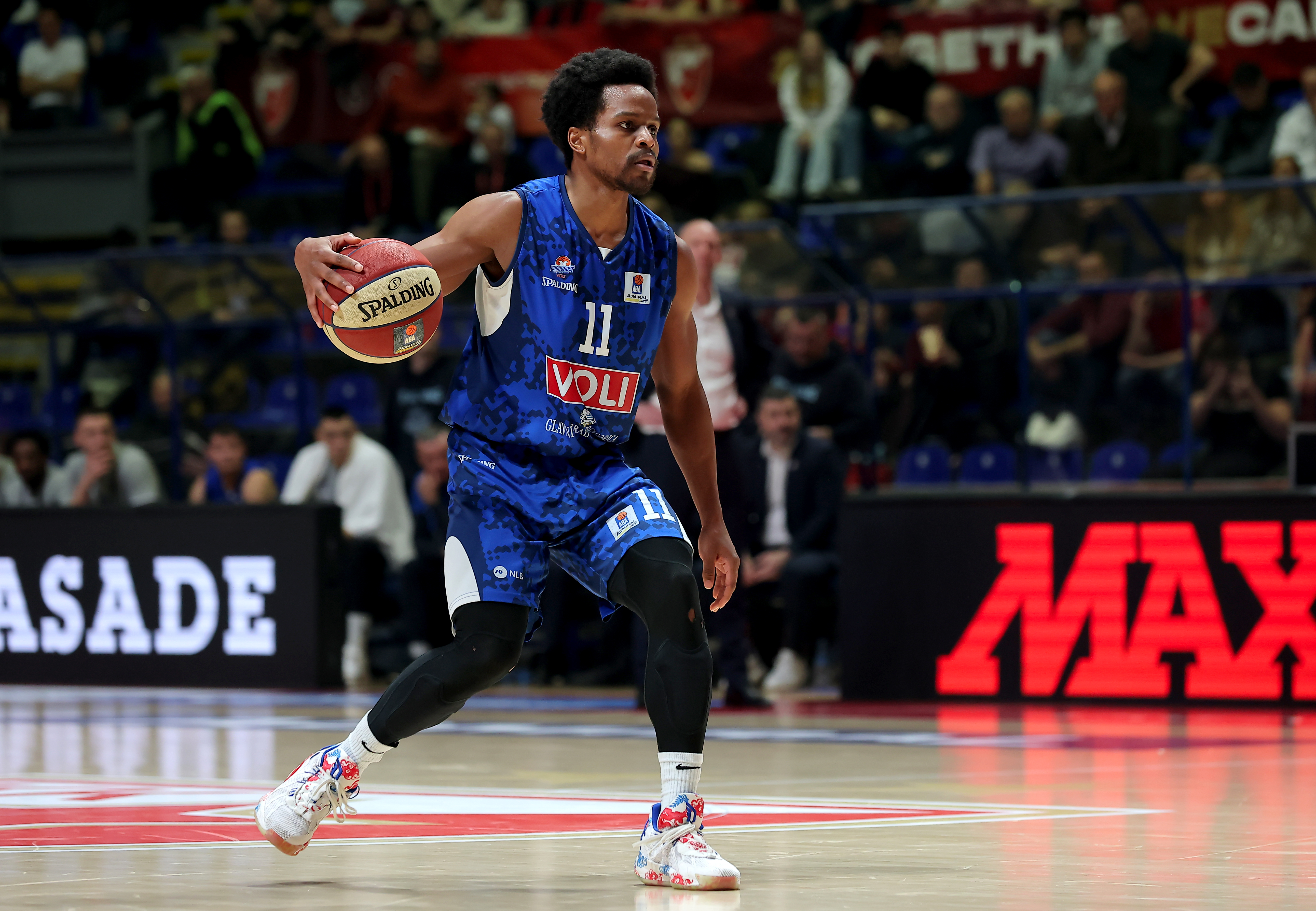 Crvena Zvezda v Buducnost, ABA League, Season 2024/25 on Februar 10. 2025. Belgrade, Serbia
photo: Pedja Milosavljevic/STARSPORT
