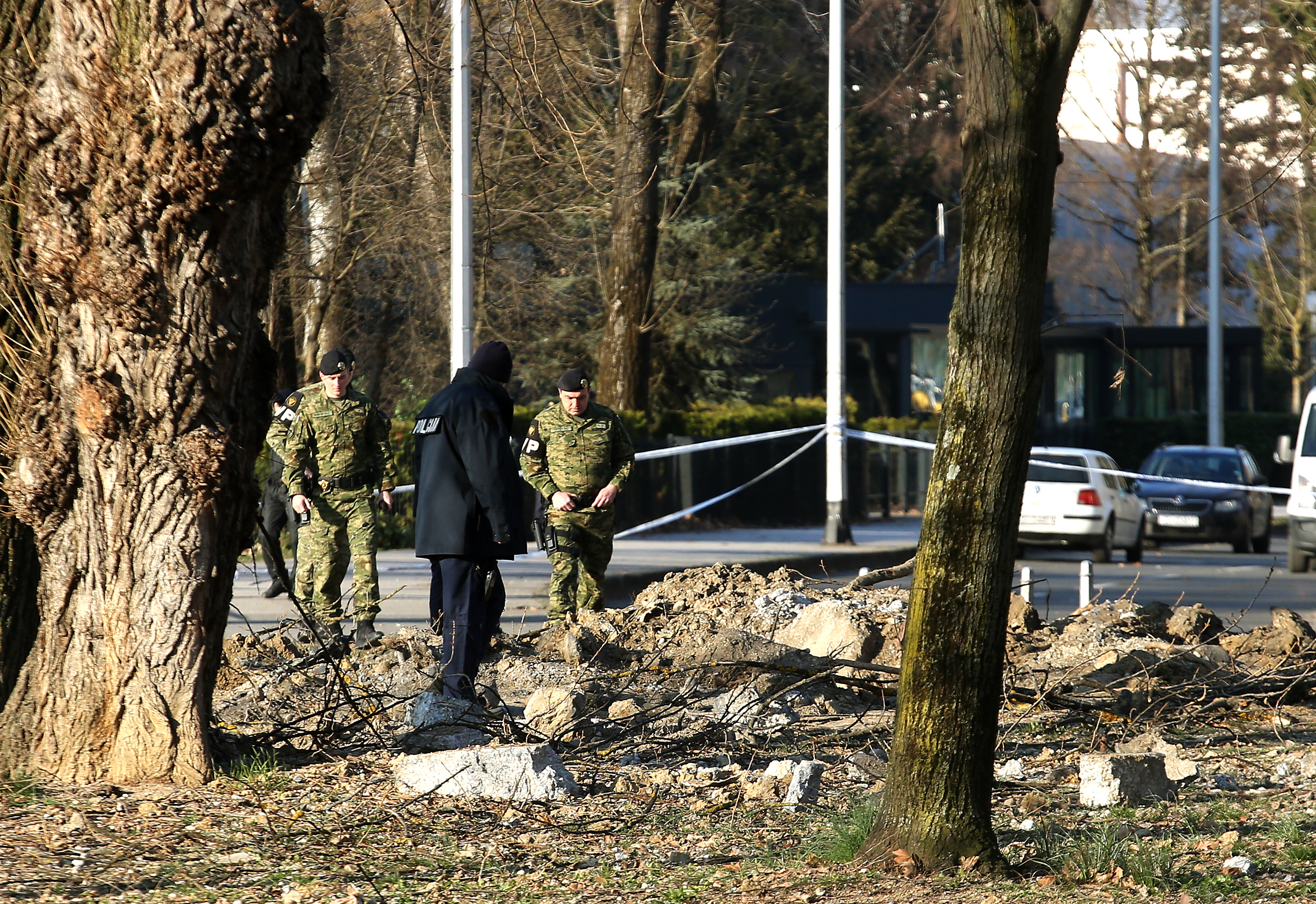 Unidentified military drone crashes in Zagreb