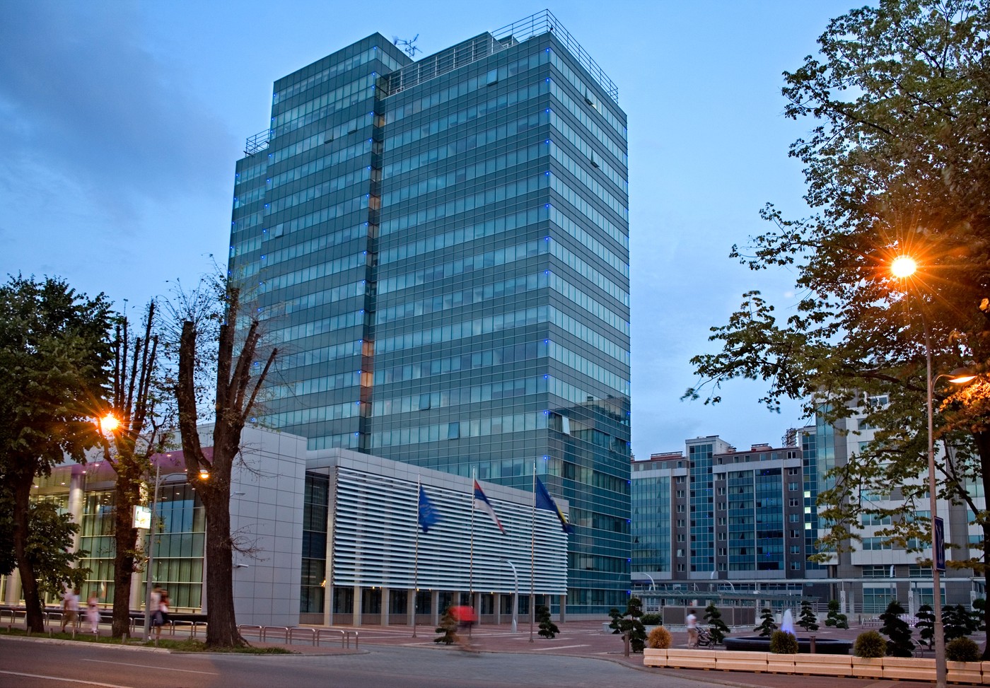 Buildings of government of Repuplika Srpska in Banja Luka Bosnia and Herzegovina