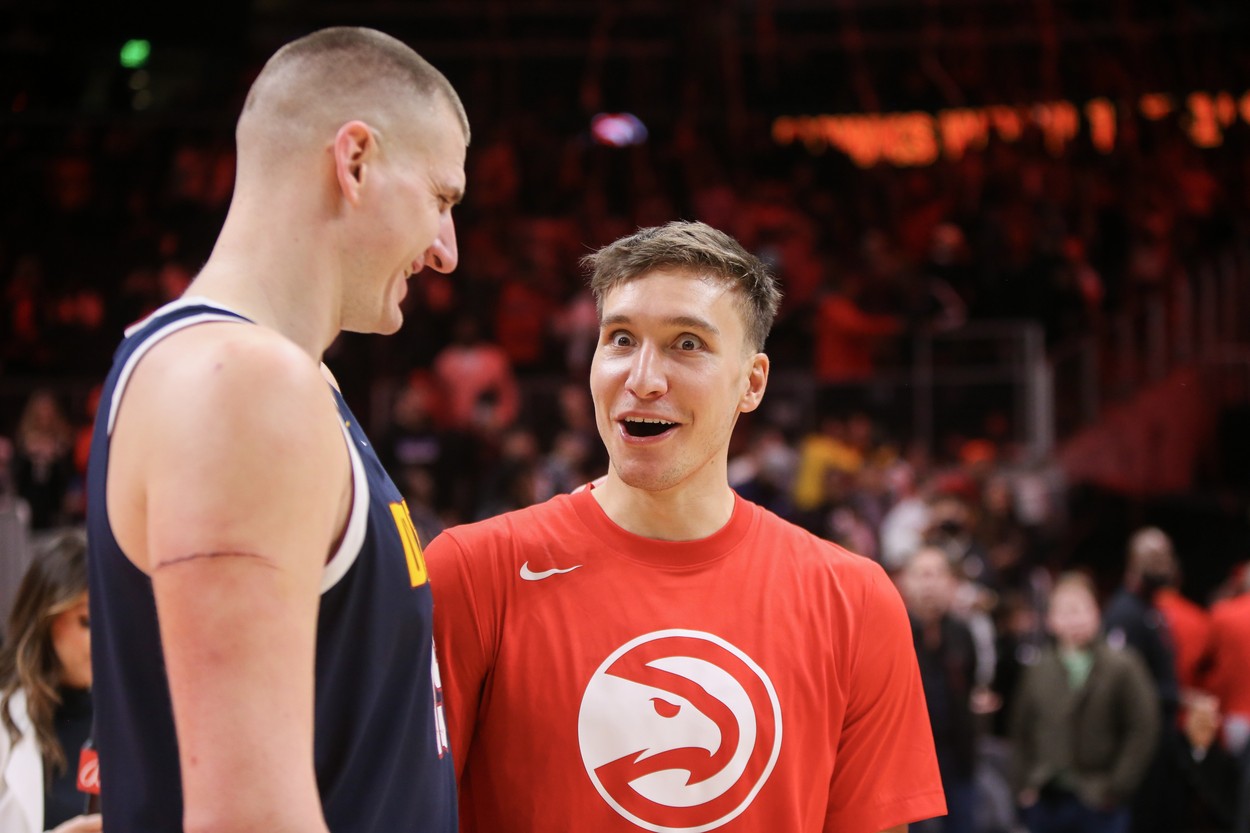 Bogdan Bogdanović i Nikola Jokić