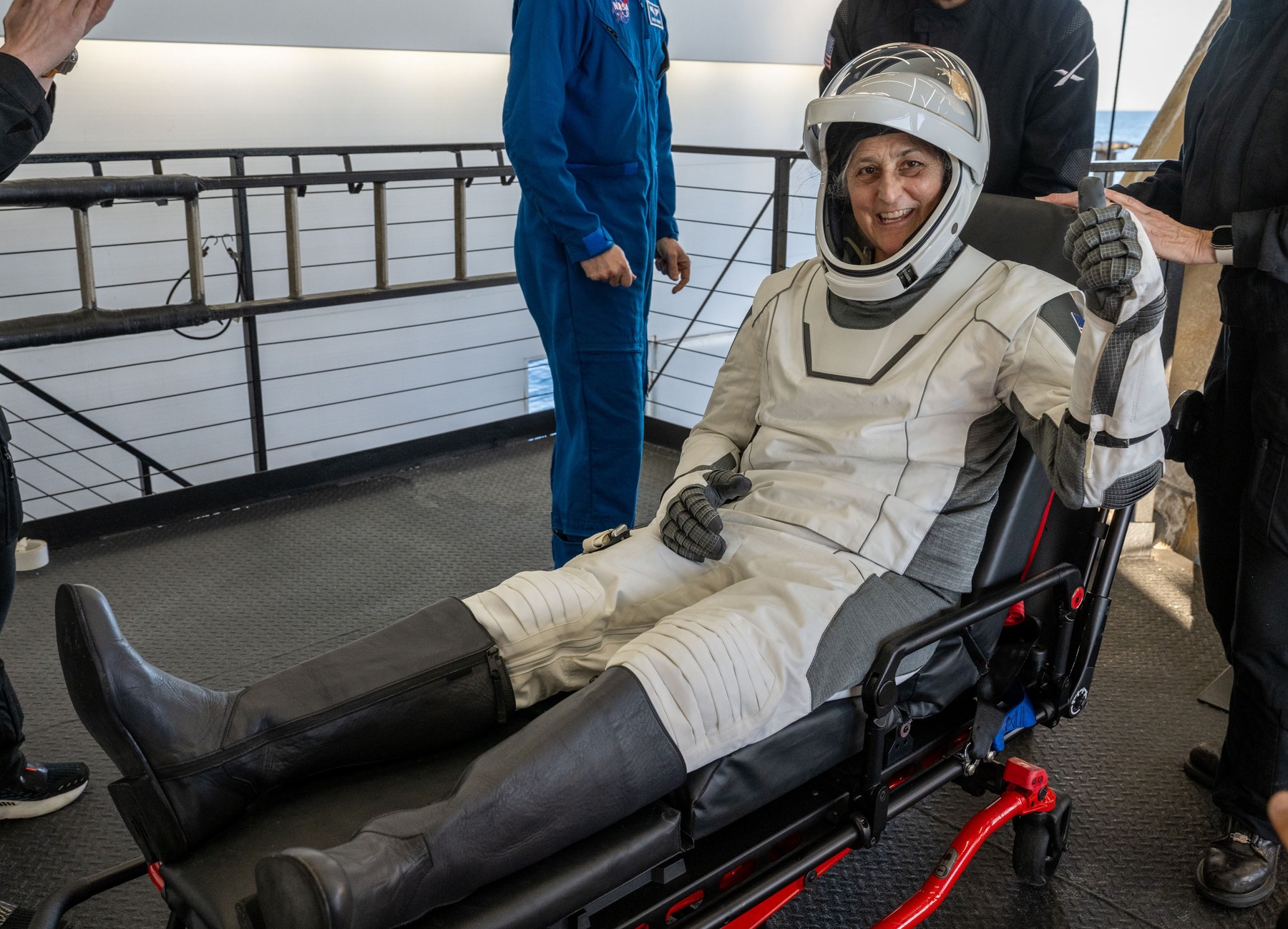 NASA's and SpaceX's Crew-9 Splashdown in Gulf of America