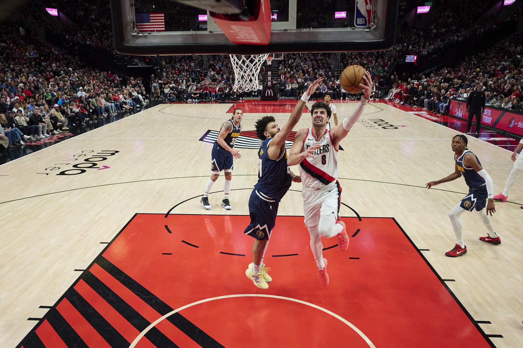 NBA: Denver Nuggets at Portland Trail Blazers