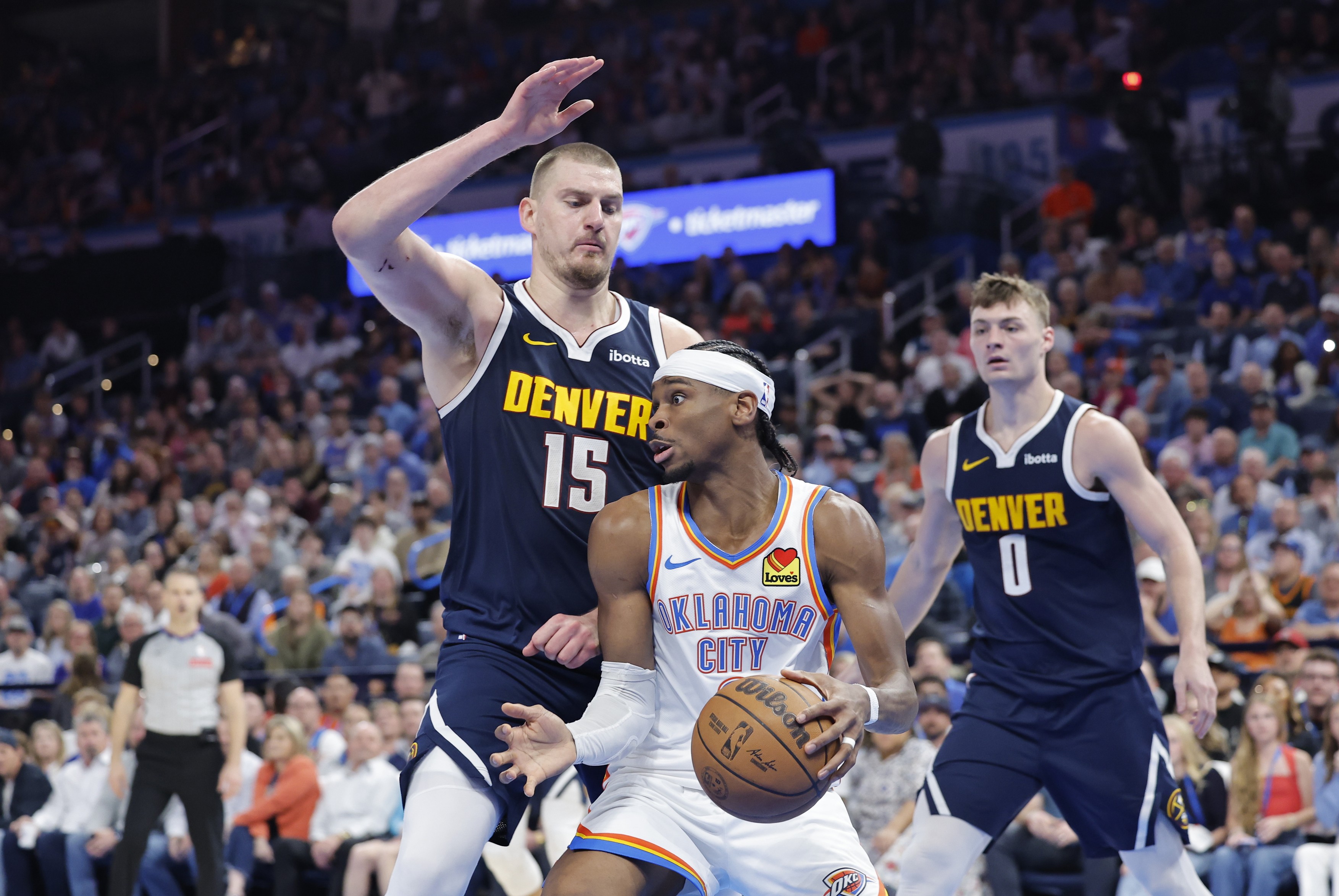 NBA: Denver Nuggets at Oklahoma City Thunder