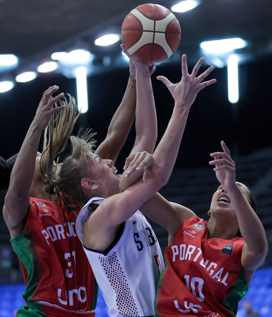 Mina Djordjevic Srbija vs Portugalija, FIBA kvalifikacije za Eurobasket 2025, zene, 7.11.2024.  (credit image &amp; photo: Pedja Milosavljevic / STARSPORT)