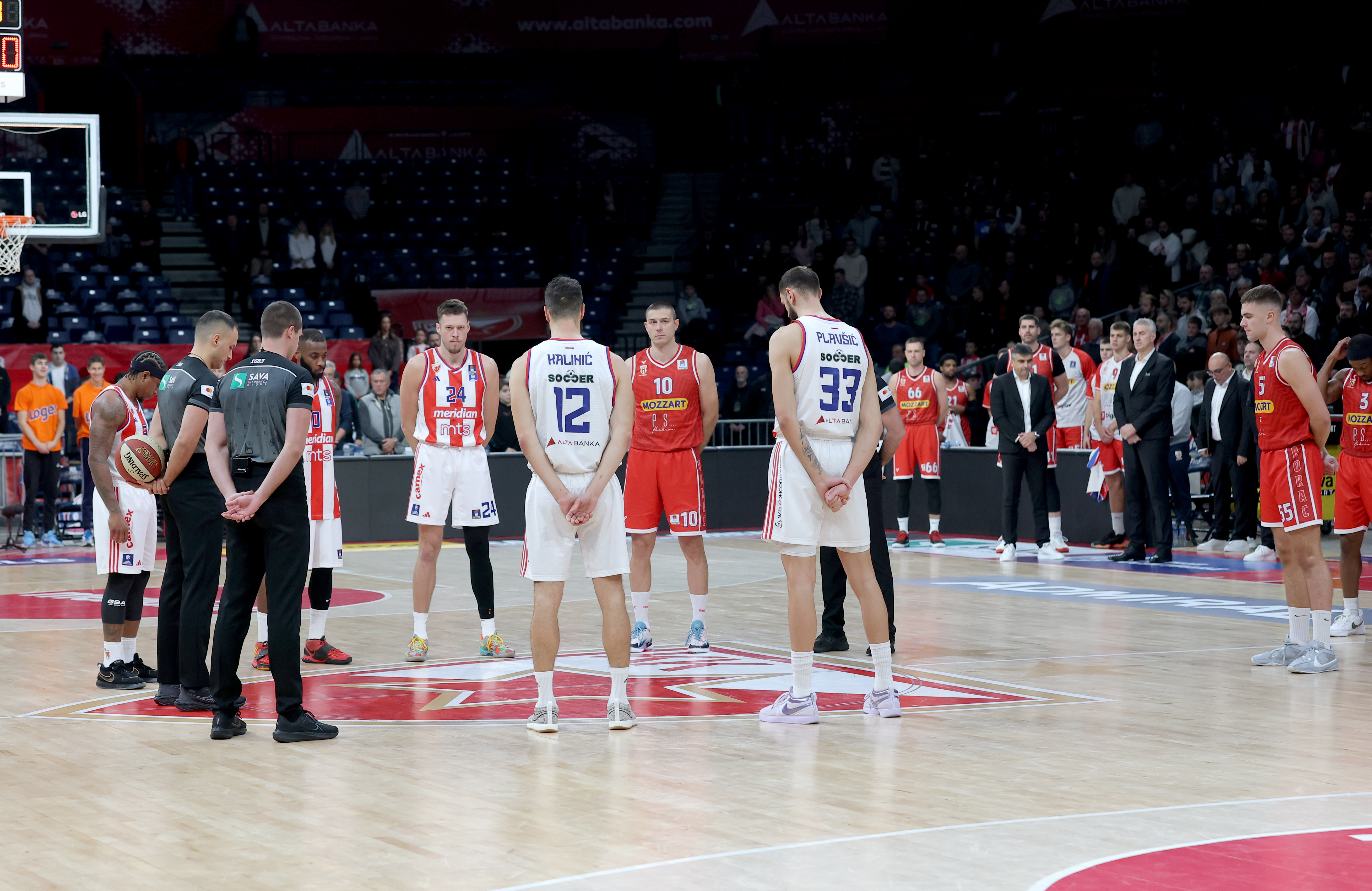 Crvena Zvezda v Borac Cacak, ABA liga in Belgrade, Serbia on Nov. 17, 2023.
photo: Pedja Milosavljevic/STARSPORT