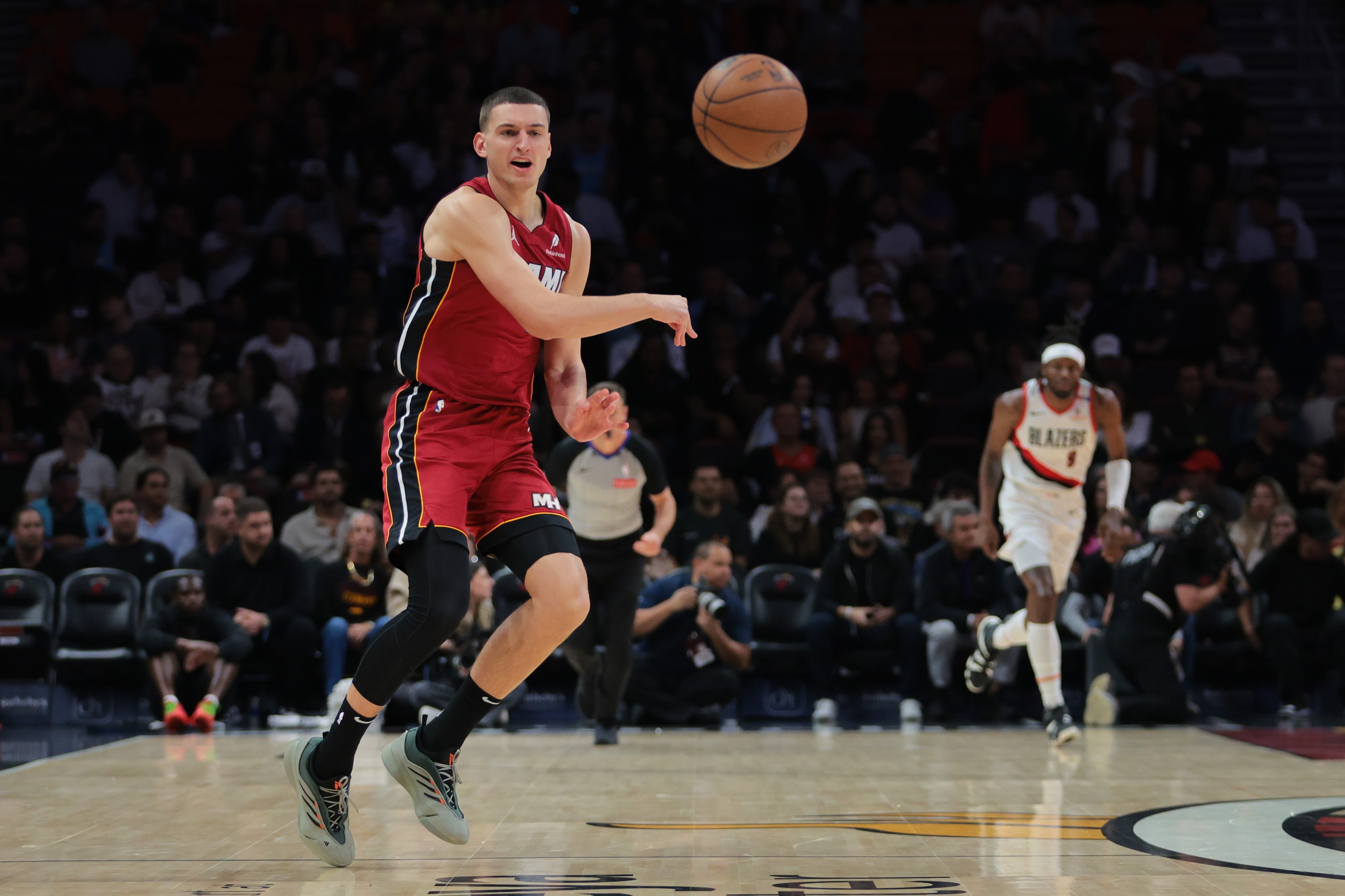 NBA: Portland Trail Blazers at Miami Heat