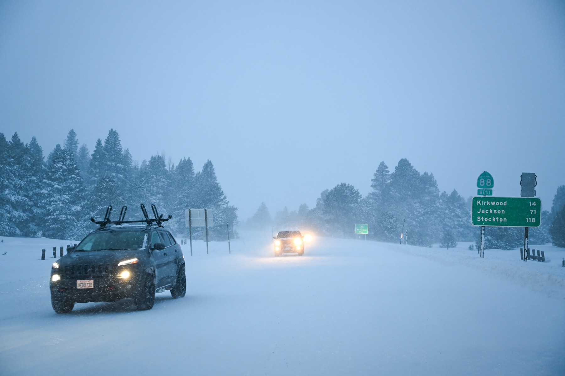 Winter storm warning issued for Northern California