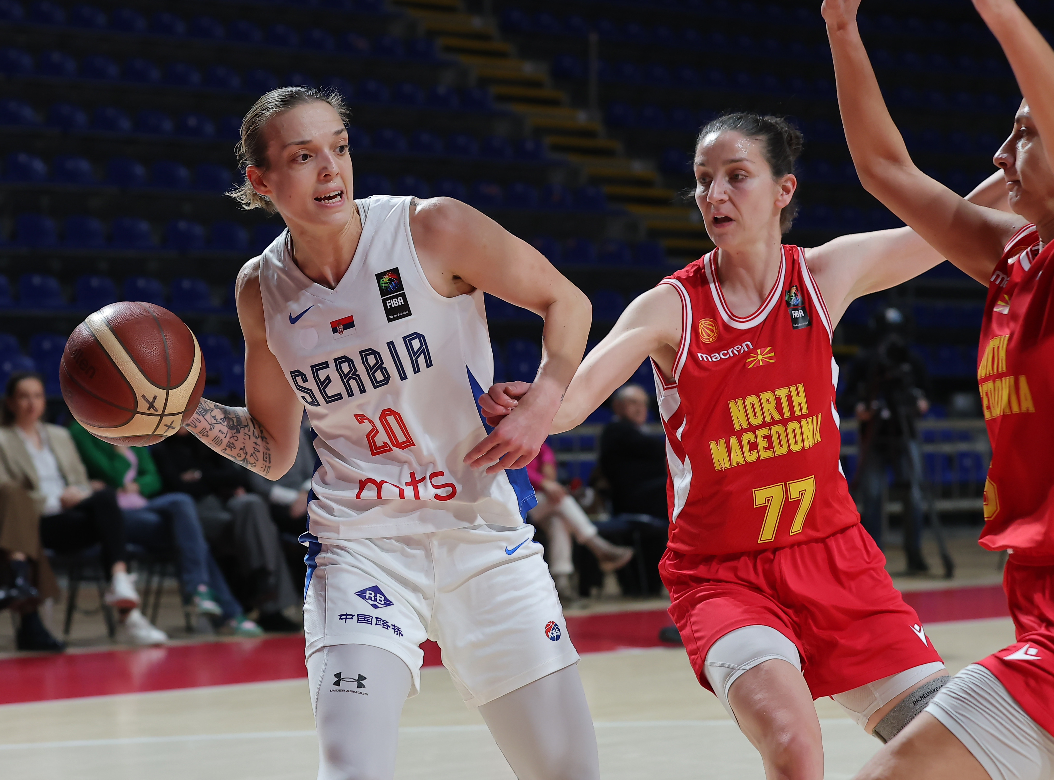 Serbia v North Macedonia, FIBA women's Eurobasket group phase qualifier