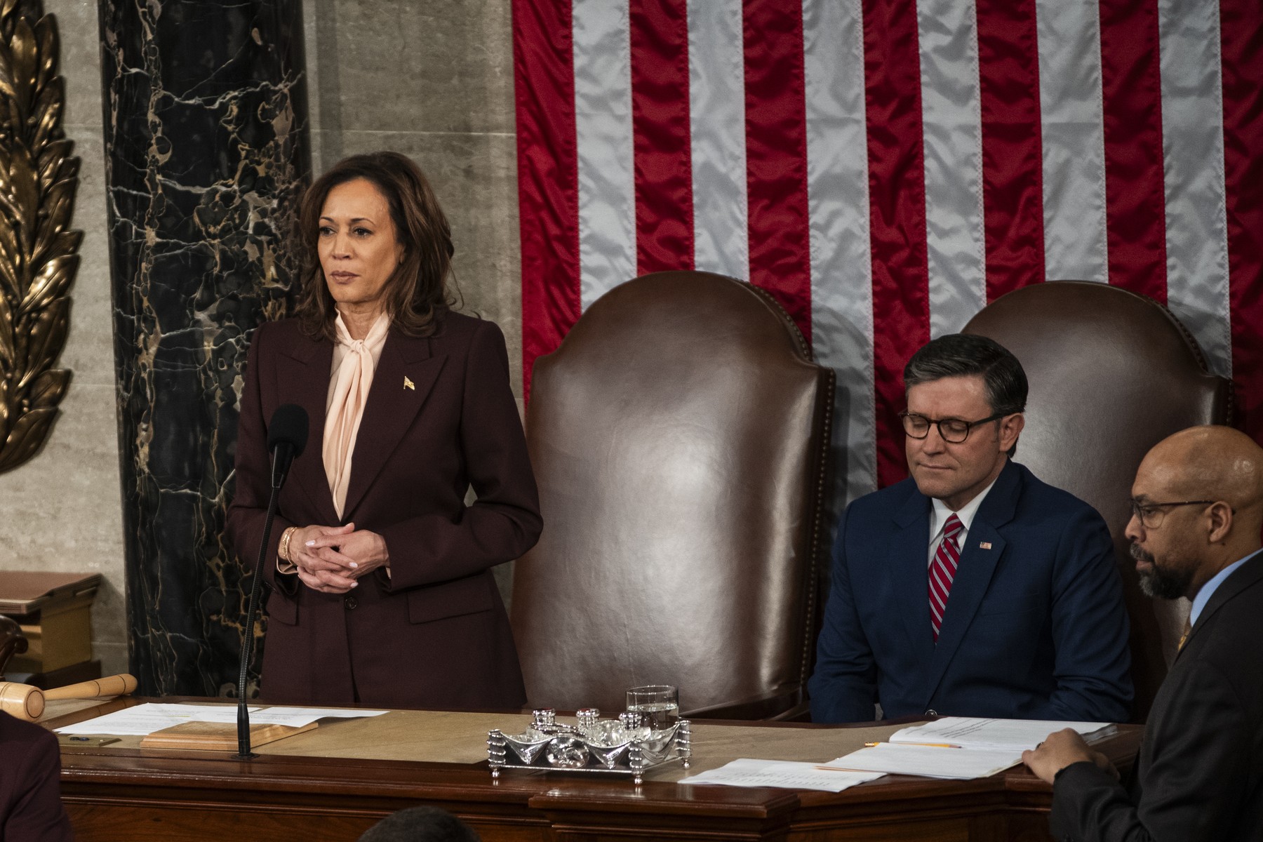 Members Of Congress Depart The US Capitol Following Certification Of Donald Trump As 47th President - 06 Jan 2025