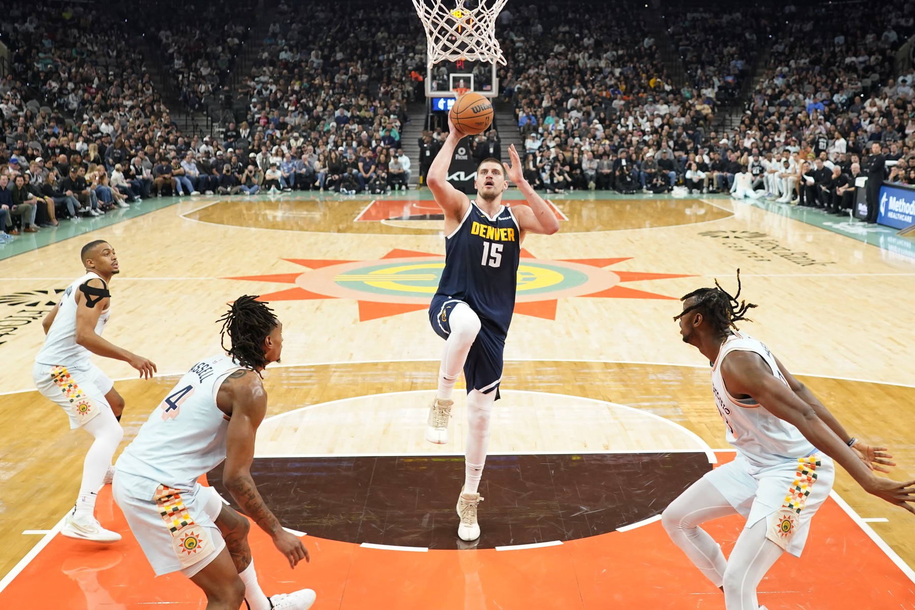 NBA: Denver Nuggets at San Antonio Spurs